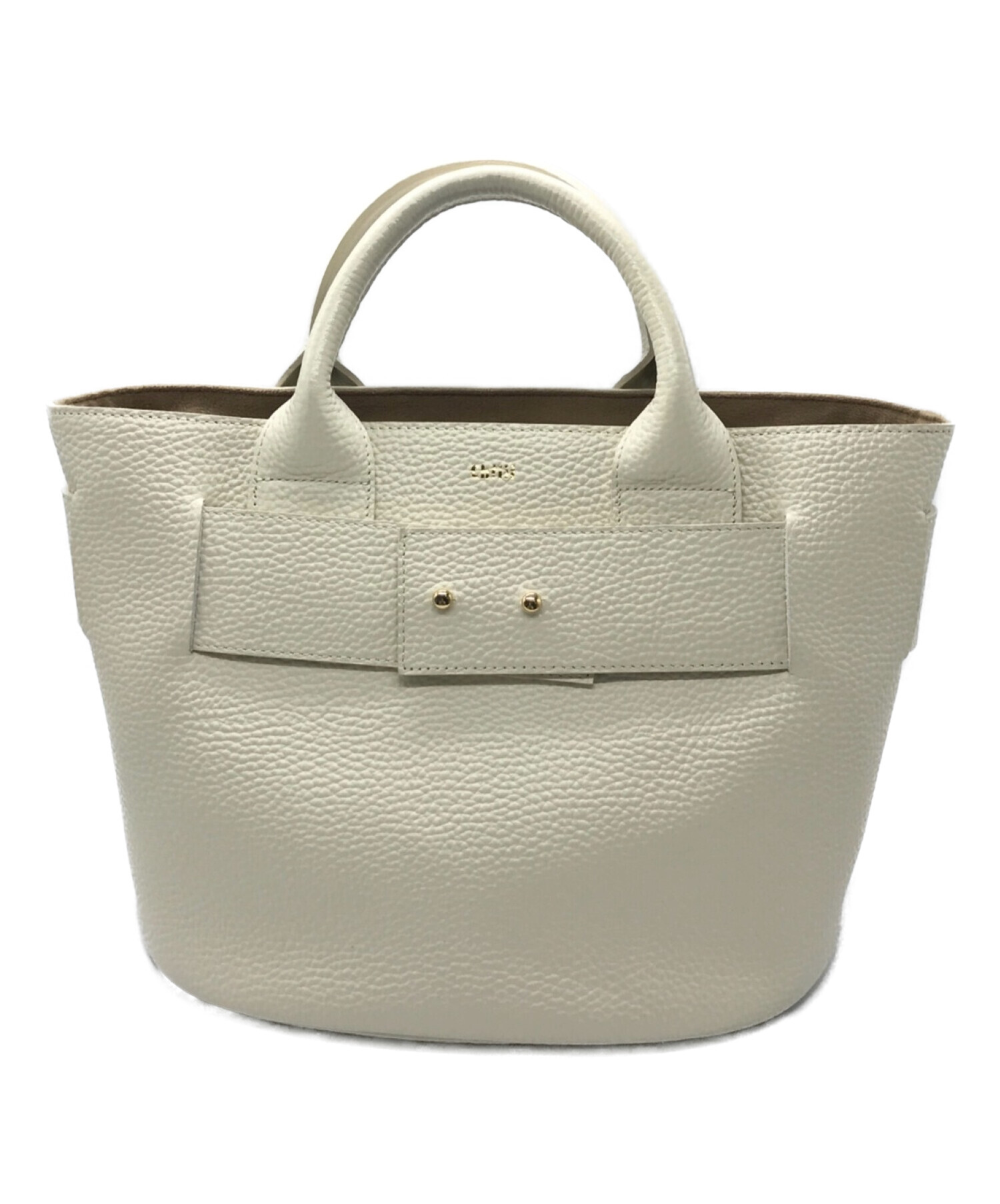 中古・古着通販】ch!iiibag (チーバック) ハンドバッグ ベージュ