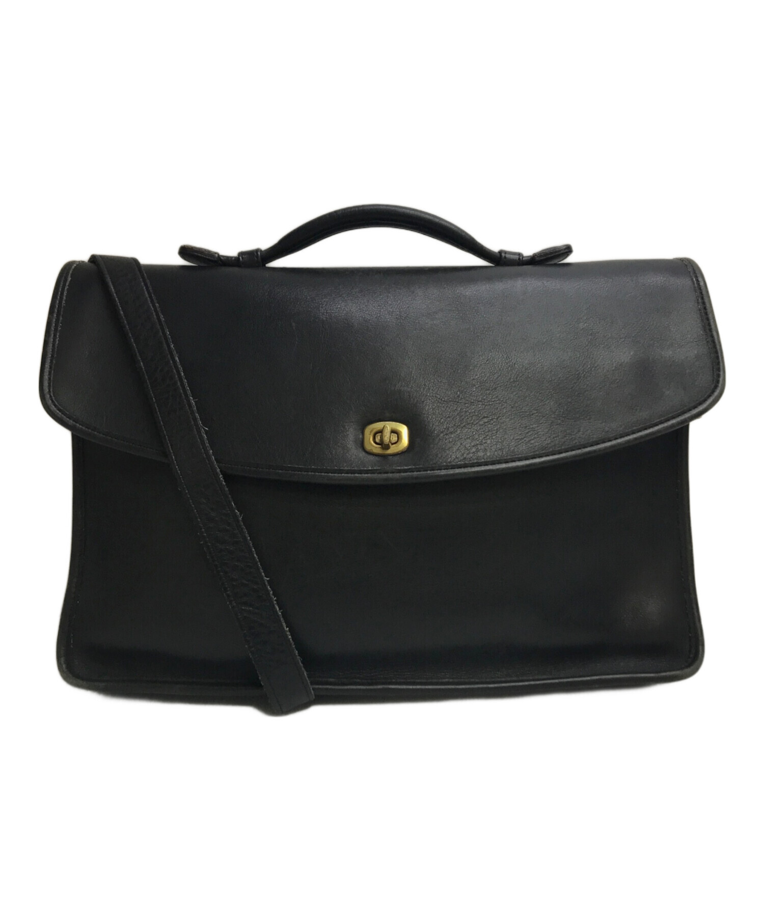 中古・古着通販】COACH (コーチ) ヴィンテージレザーメッセンジャー