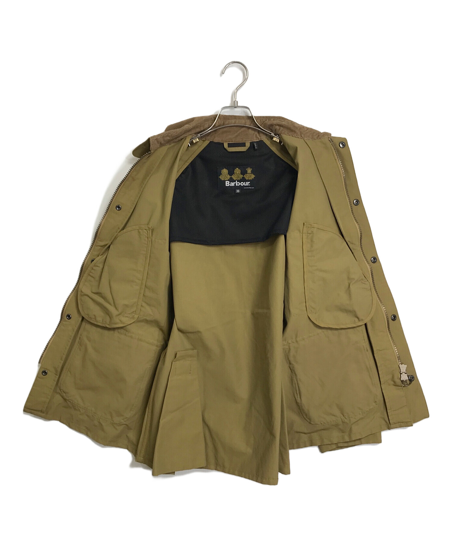 中古・古着通販】Barbour (バブアー) ノンオイルドビデイル キャメル