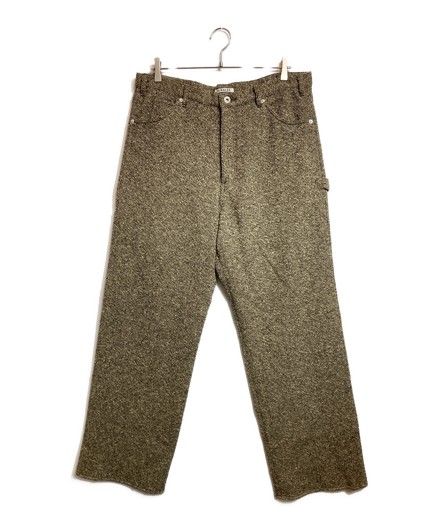 中古・古着通販】AURALEE (オーラリー) HOMESPUN TWEED PAINTER PANTS