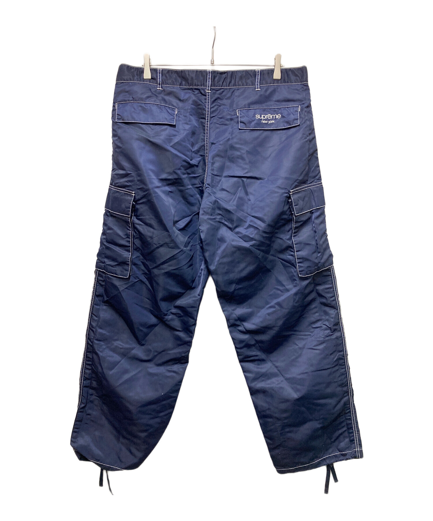 中古・古着通販】SUPREME (シュプリーム) nylon cargo pant ネイビー