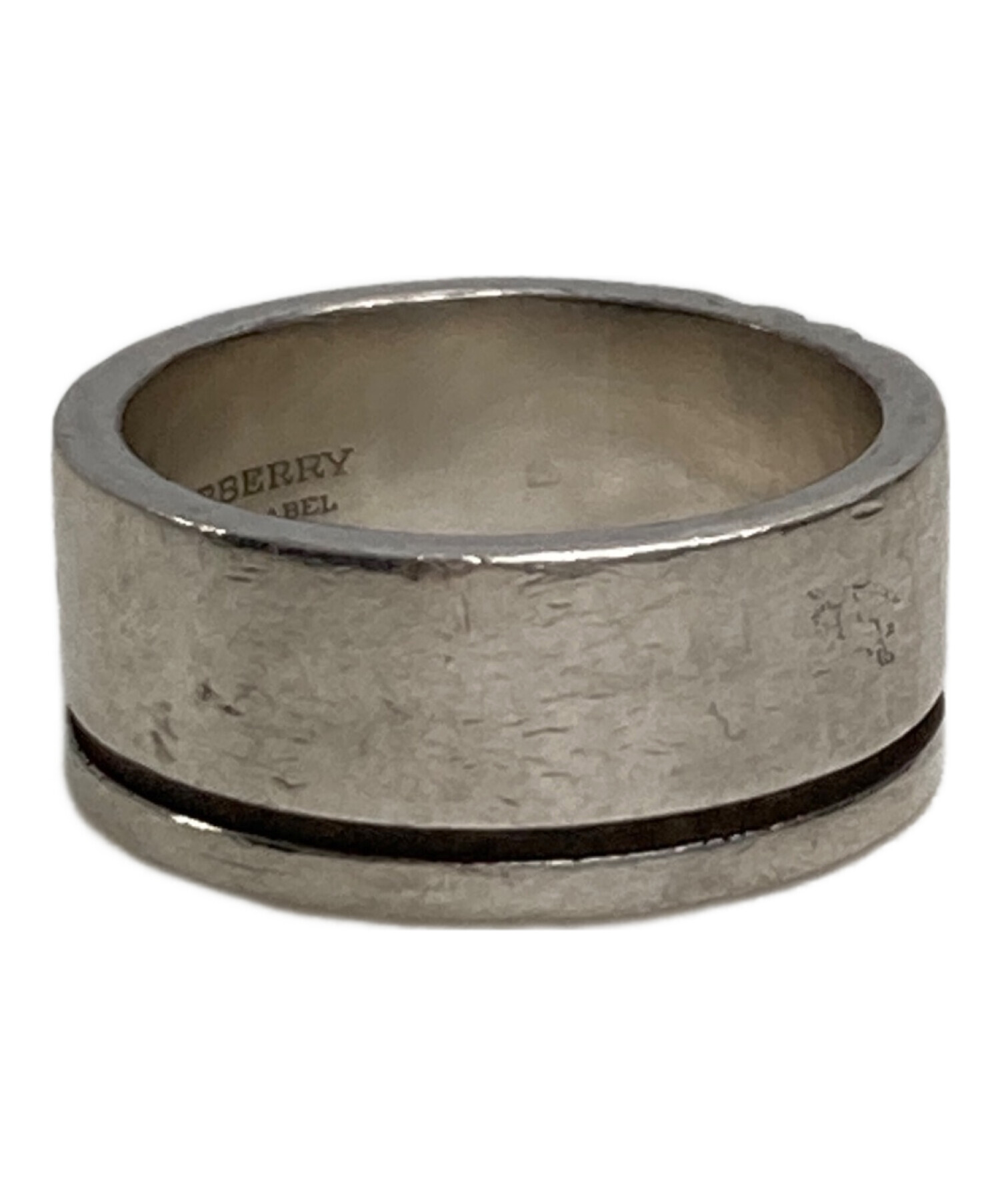 中古・古着通販】BURBERRY (バーバリー) リング シルバーカラー サイズ