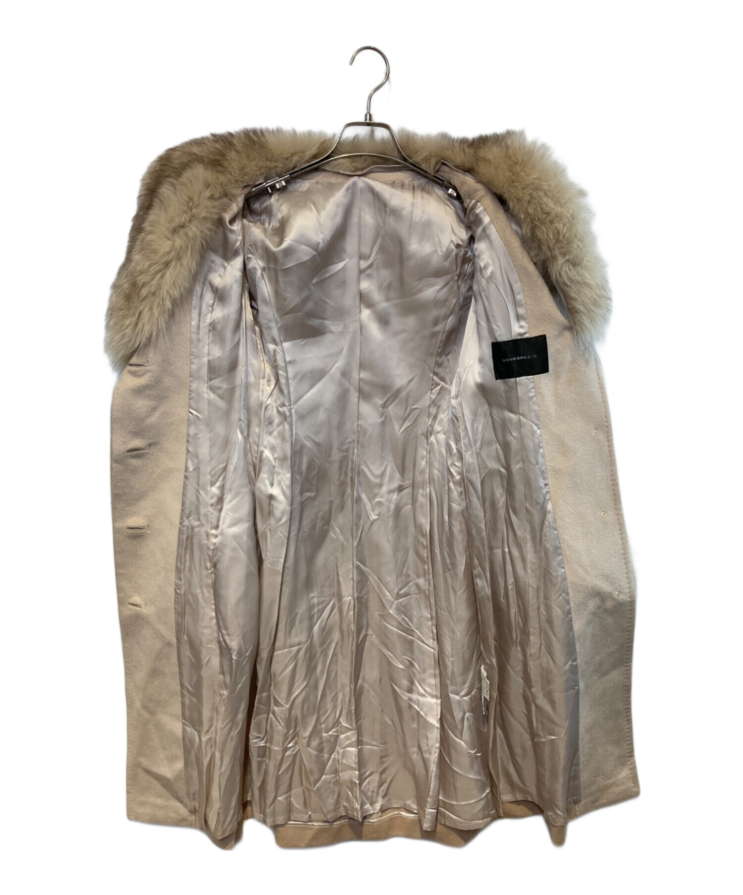 中古・古着通販】NOVESPAZIO (ノーベスパジオ) アンゴラ混コート