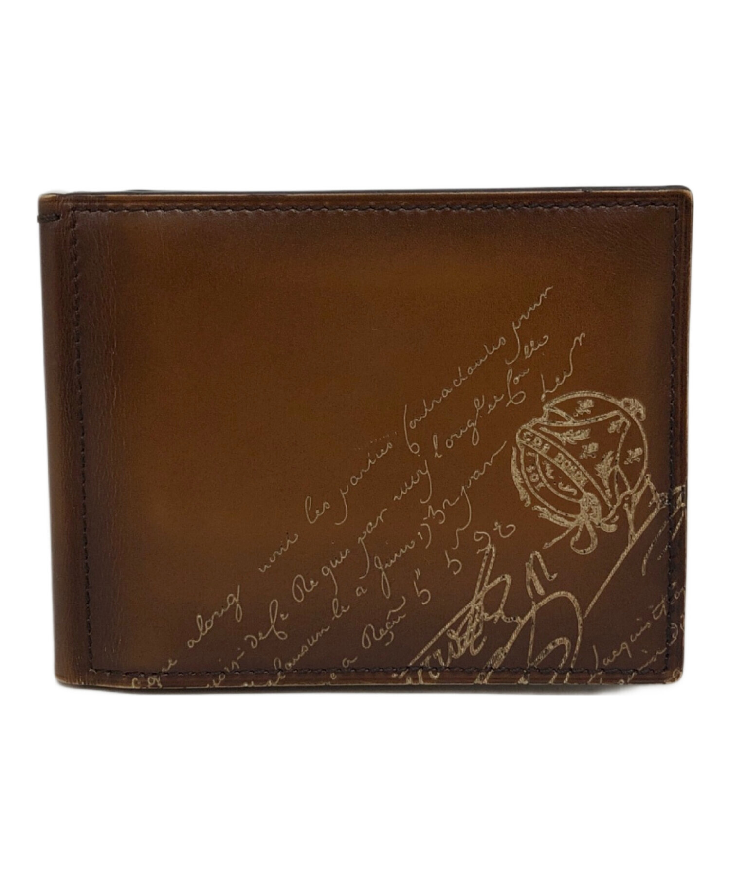 中古・古着通販】Berluti (ベルルッティ) マネークリップ2つ折り財布