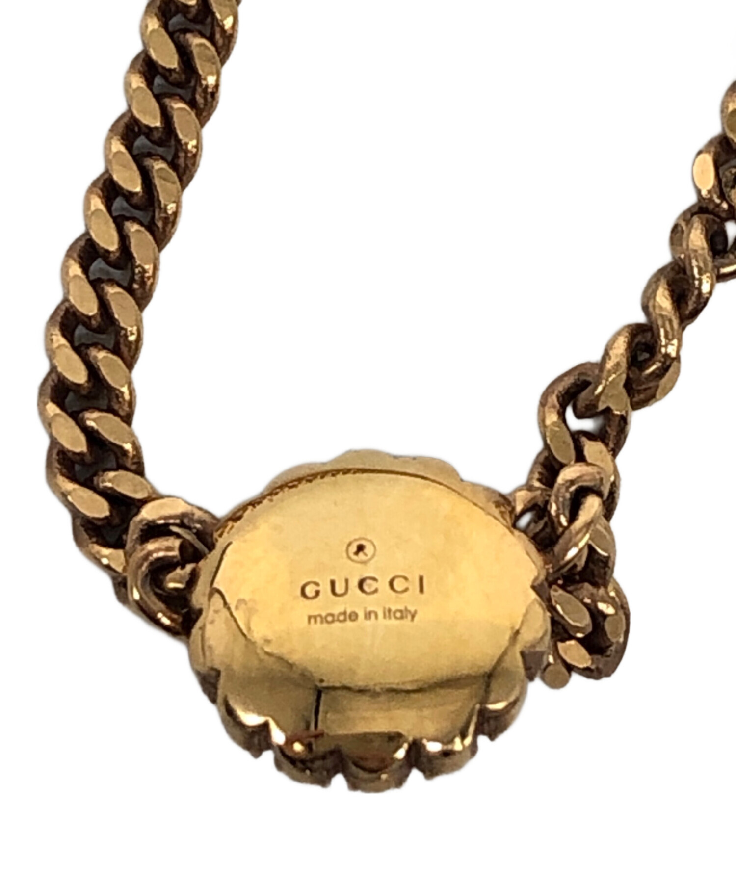 中古・古着通販】GUCCI (グッチ) ダブルG フラワー ネックレス