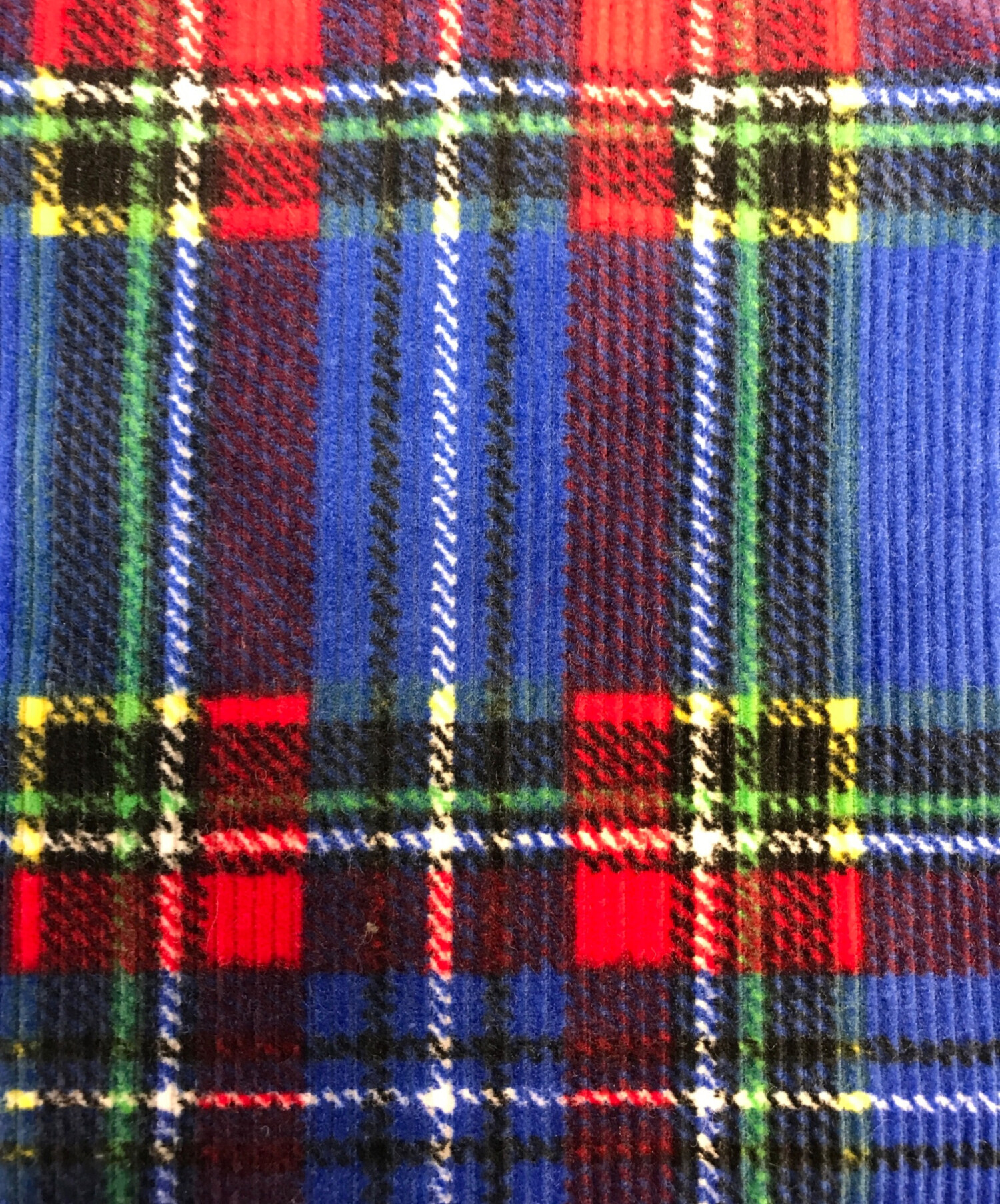 中古・古着通販】stuka (ストゥーカ) チェックバギーパンツ ブルー