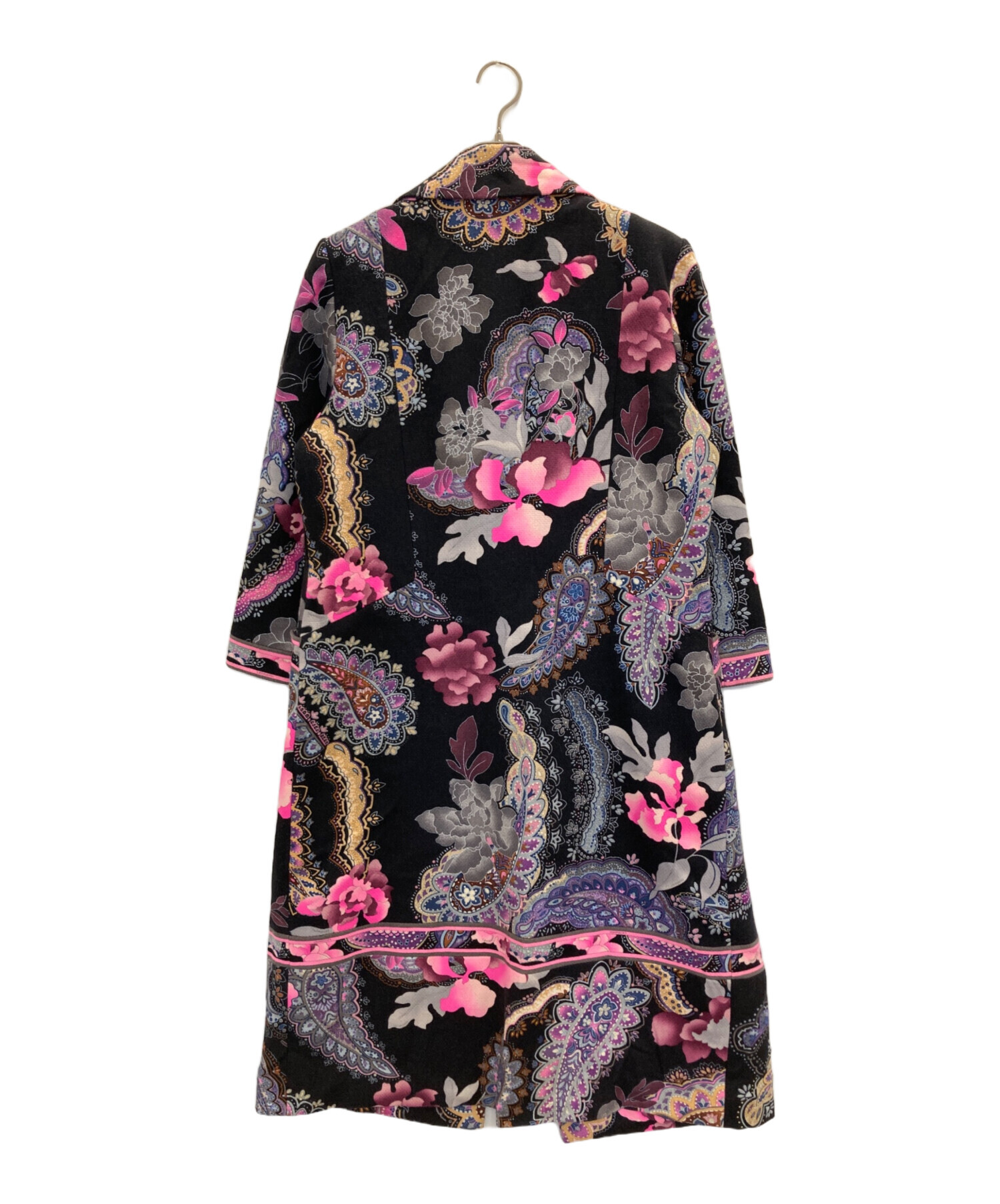 中古・古着通販】LEONARD (レオナール) 花柄カシミヤウールコート