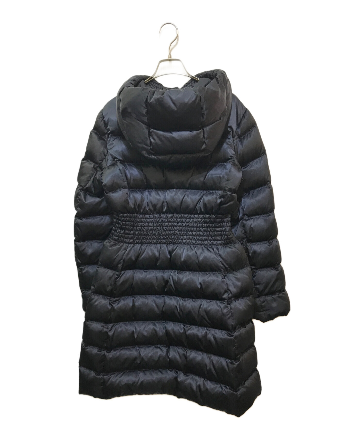 中古・古着通販】PRADA (プラダ) ロゴプレートダウンコート ネイビー