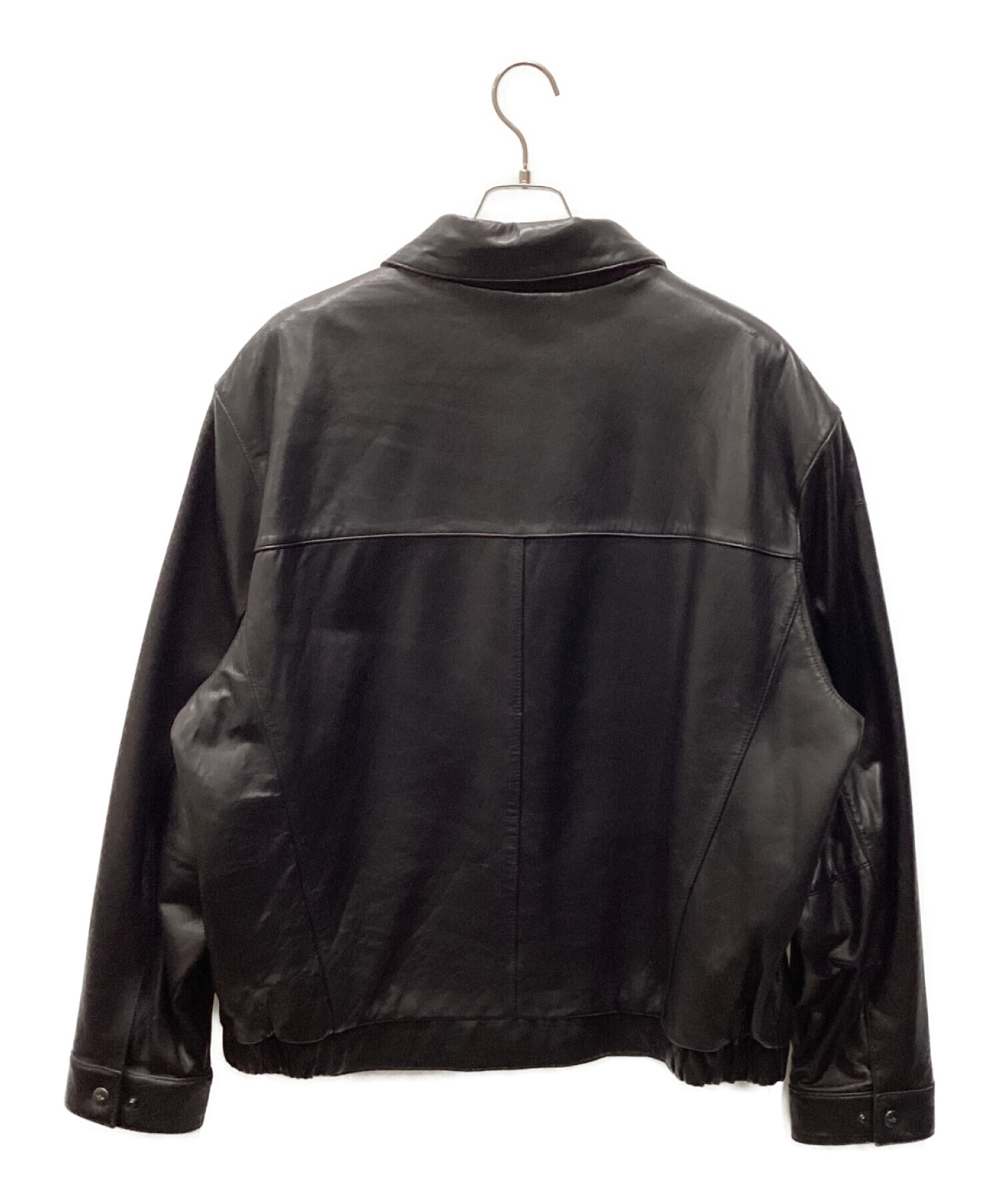 中古・古着通販】DOCKERS (ドッカーズ) レザージャケット ブラック