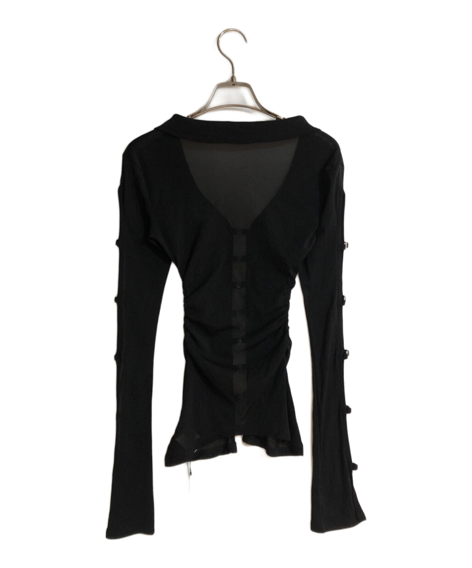 中古・古着通販】MELT THE LADY (メルトザレディ) sheer hook tops