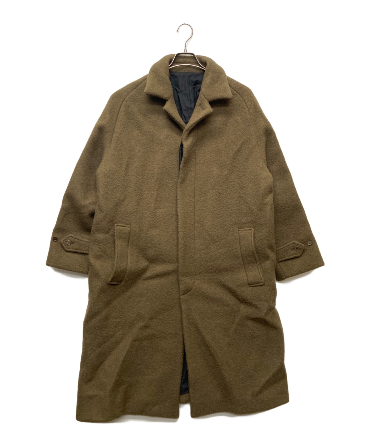 中古・古着通販】MARKAWARE (マーカウェア) MAC COAT ORGANIC SUFFOLK