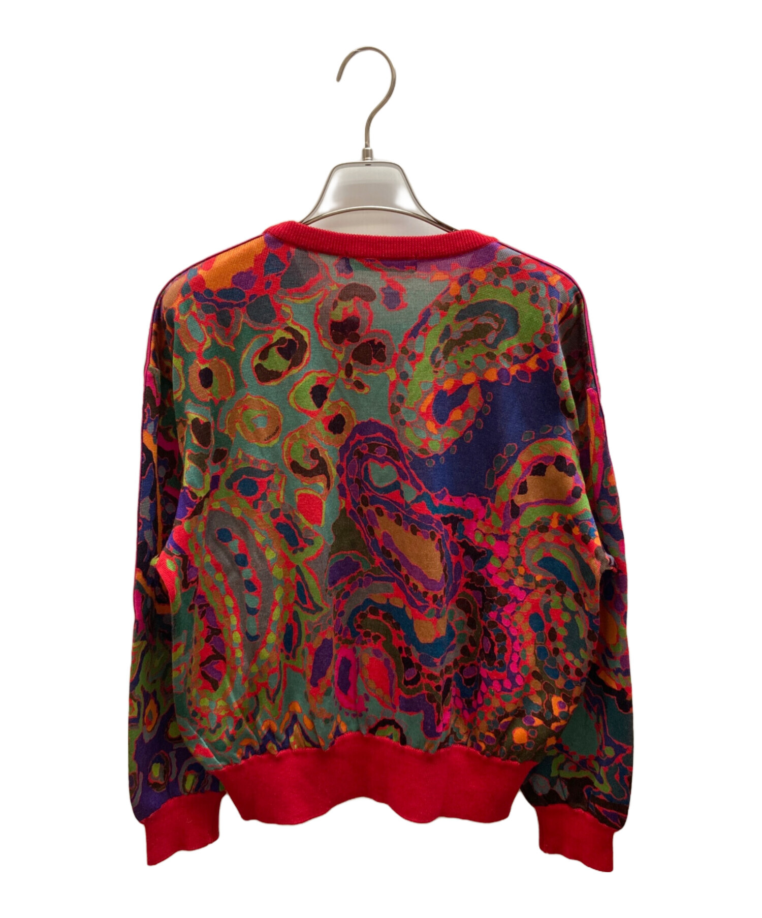 中古・古着通販】LEONARD (レオナール) 総柄クルーネックニット マルチ