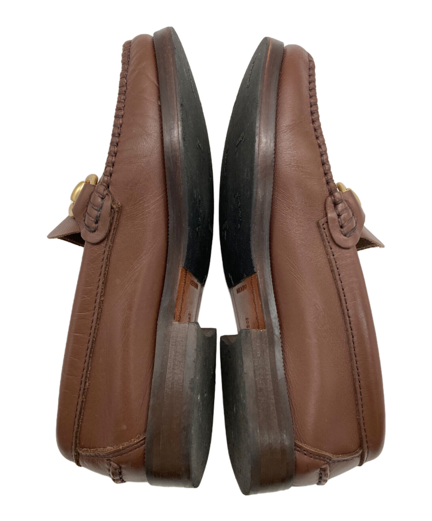 中古・古着通販】ARTESANOS (アルテサノス) ビットローファー ブラウン