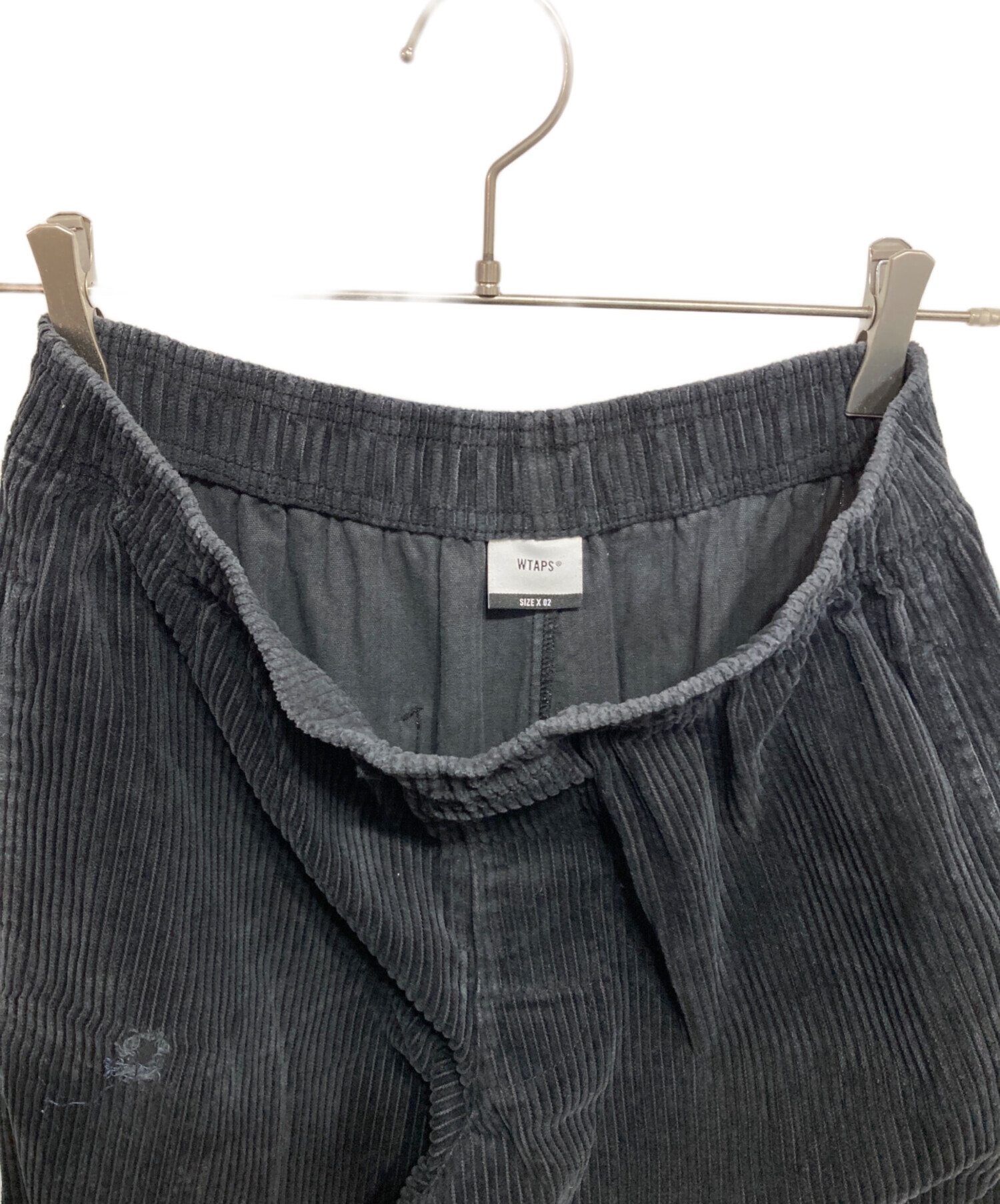 中古・古着通販】WTAPS (ダブルタップス) コーデュロイパンツ ブラック