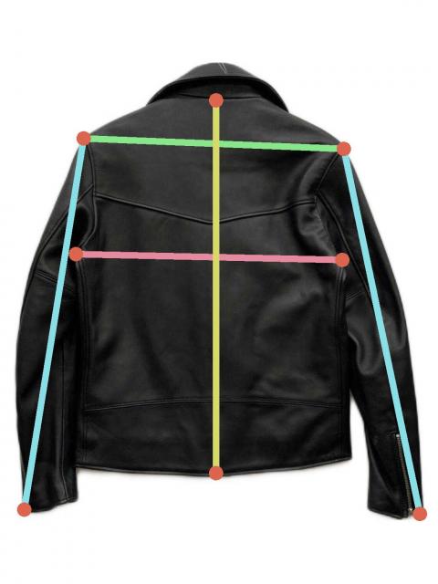 中古・古着通販】BEAMS (ビームス) ラムレザーダブルライダース