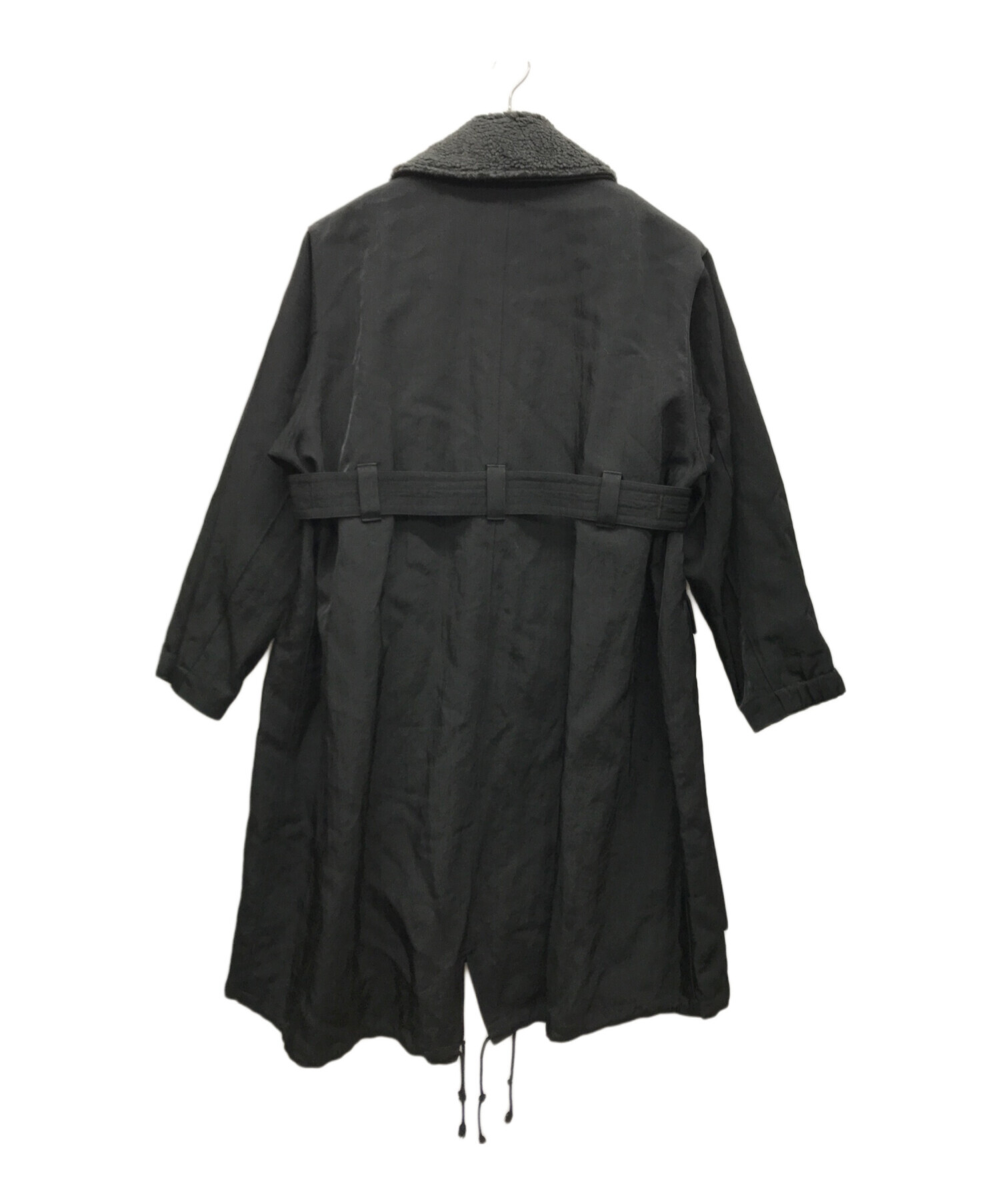 中古・古着通販】SOSHIOTSUKI (ソウシ オオツキ) コート ブラック