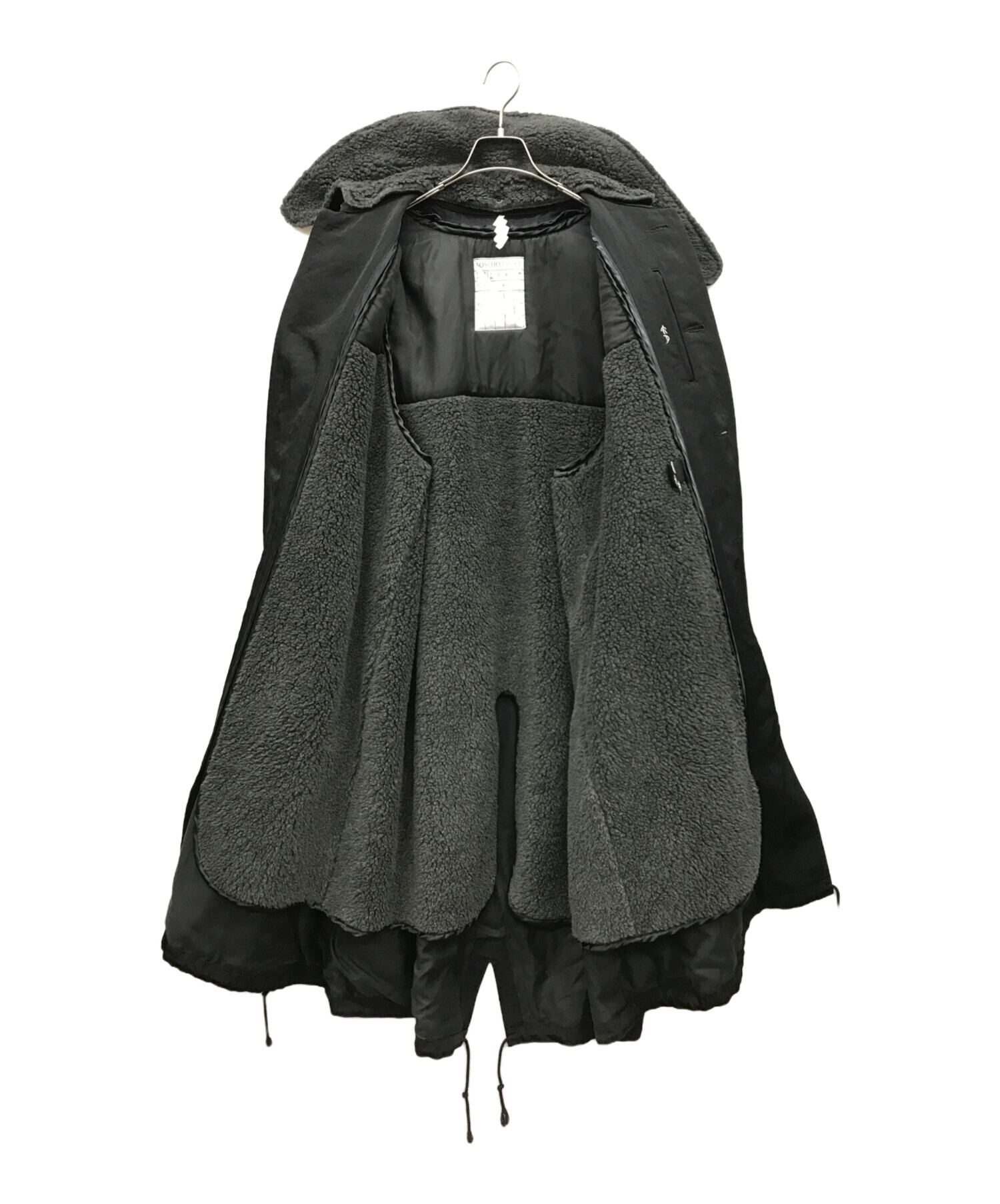 中古・古着通販】SOSHIOTSUKI (ソウシ オオツキ) コート ブラック