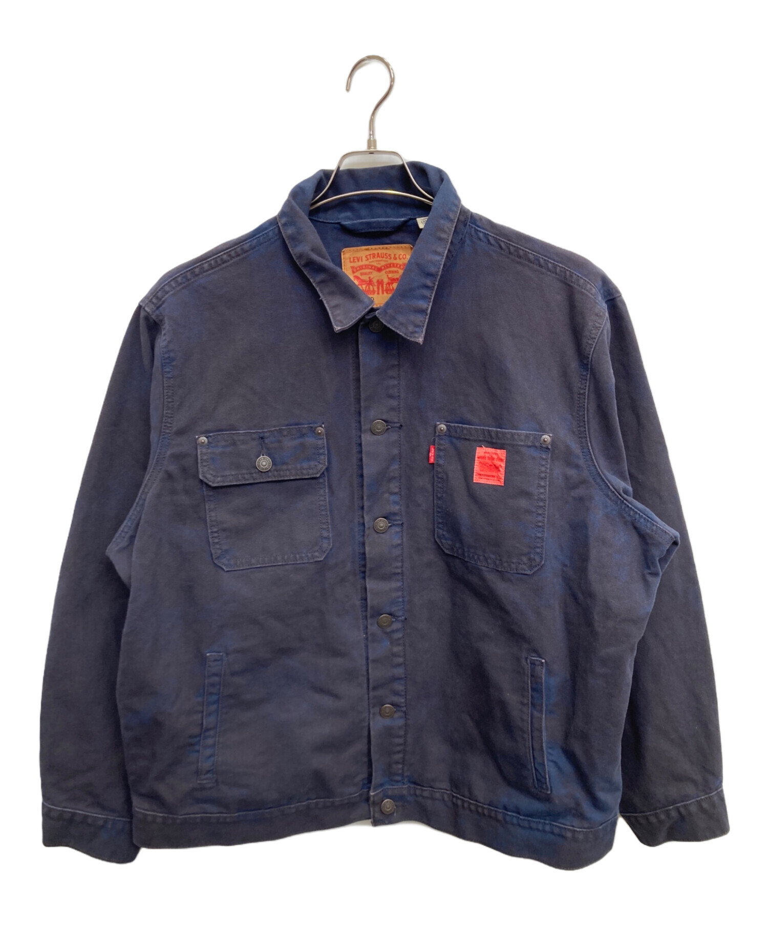 Barbour × Levi's ネイビー デニム カバーオール XS Levi's X Barbour