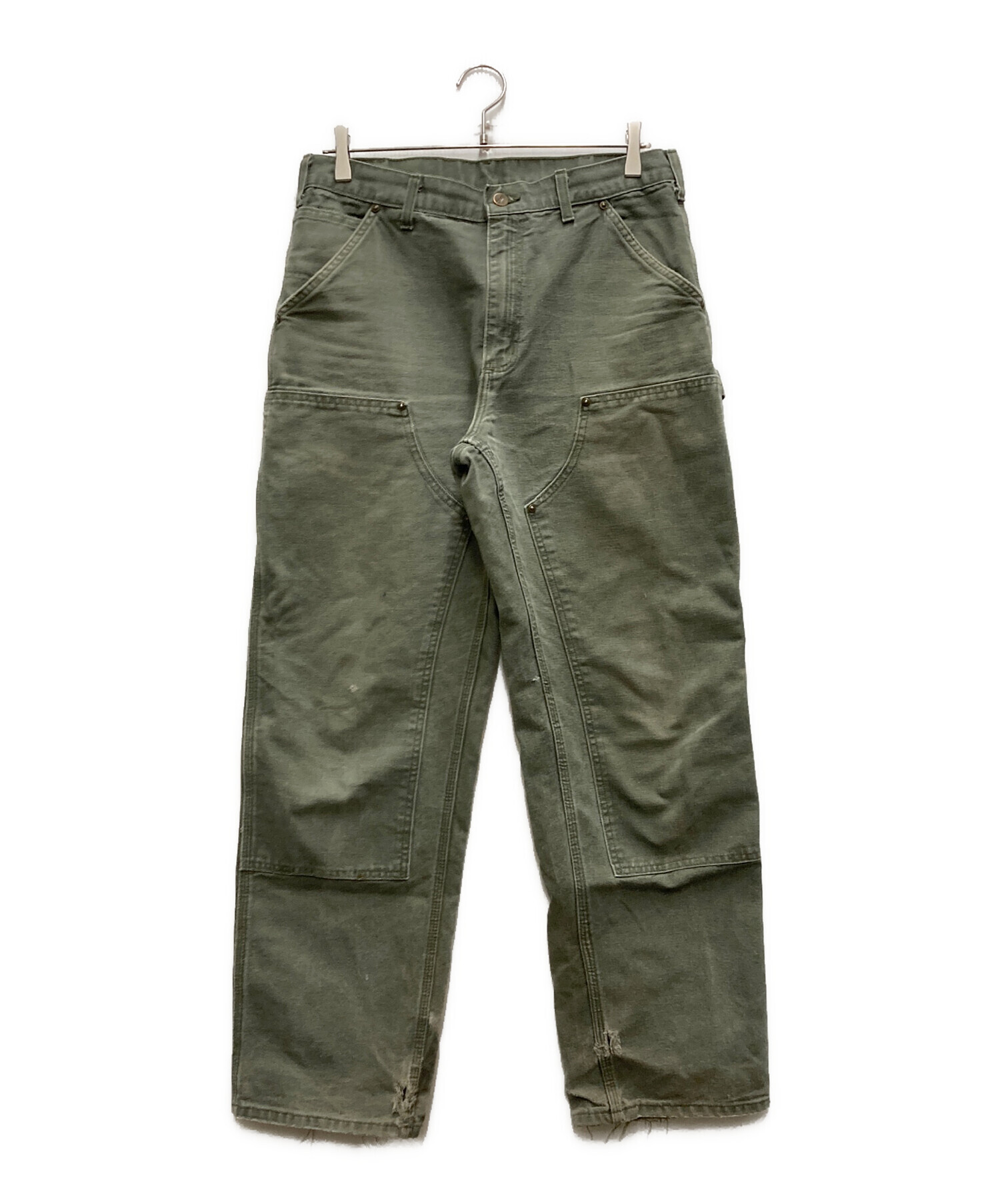 中古・古着通販】CarHartt (カーハート) ダブルニーパンツ モス