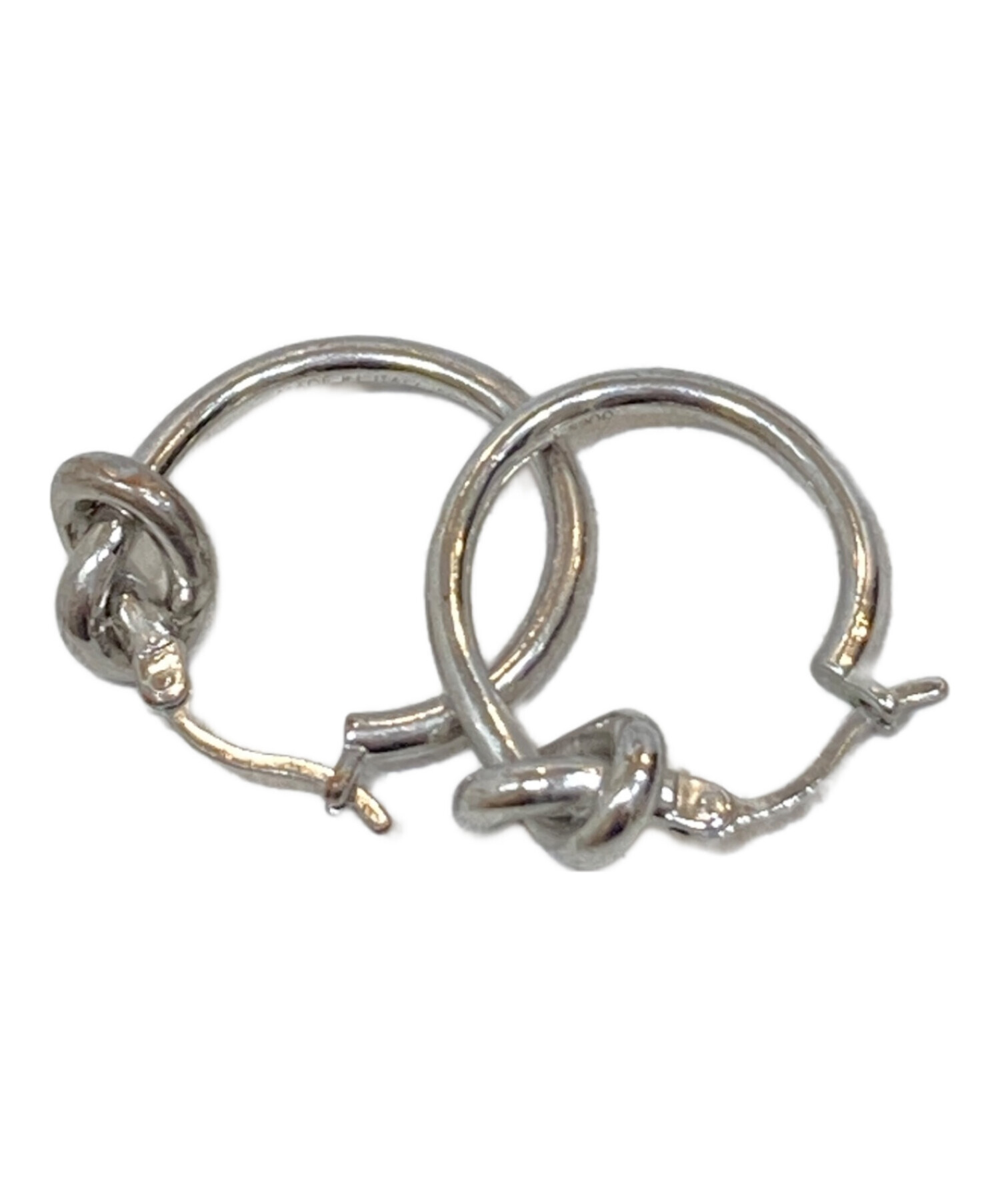 中古・古着通販】CELINE (セリーヌ) ノットスモールフープピアス