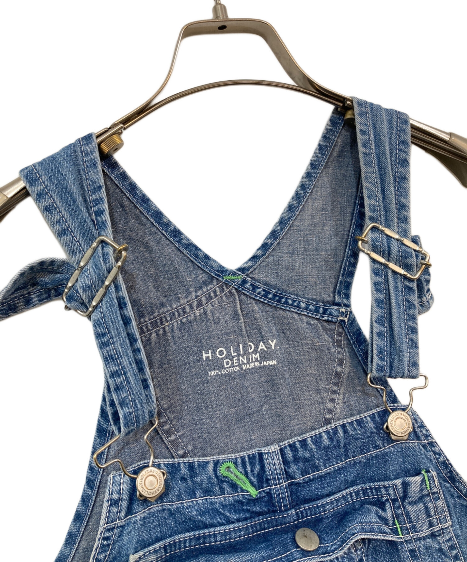 中古・古着通販】holiday (ホリデー) BIG DENIM OVER-ALL/ビッグデニム