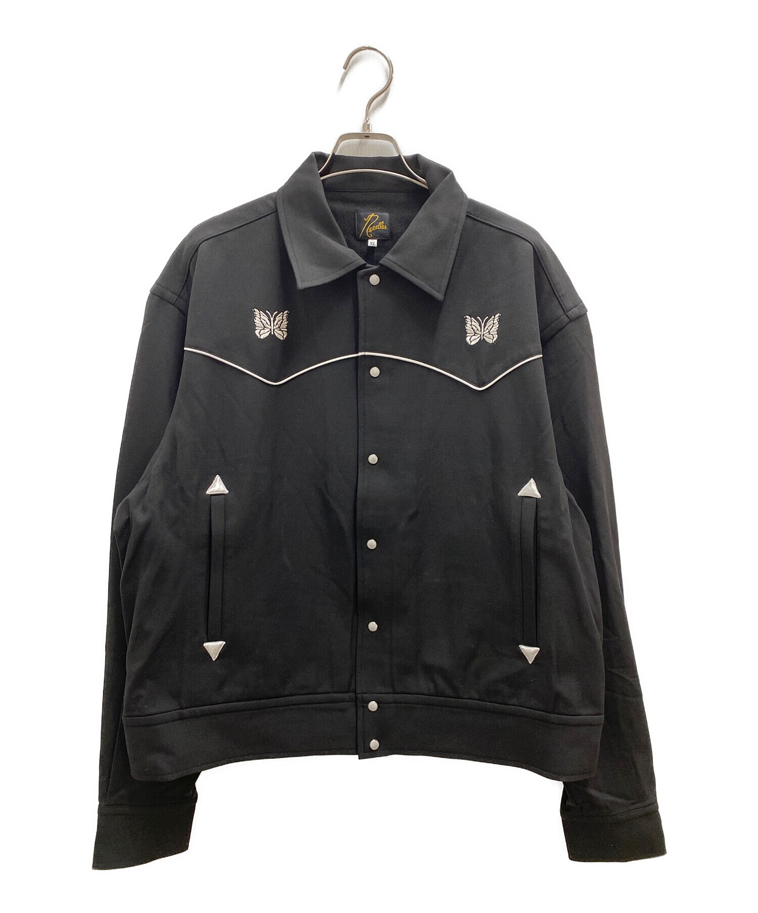 ち*み様 ニードルス 蝶の刺繍入り黒ジャケット ゆ*様 ニードルス 蝶