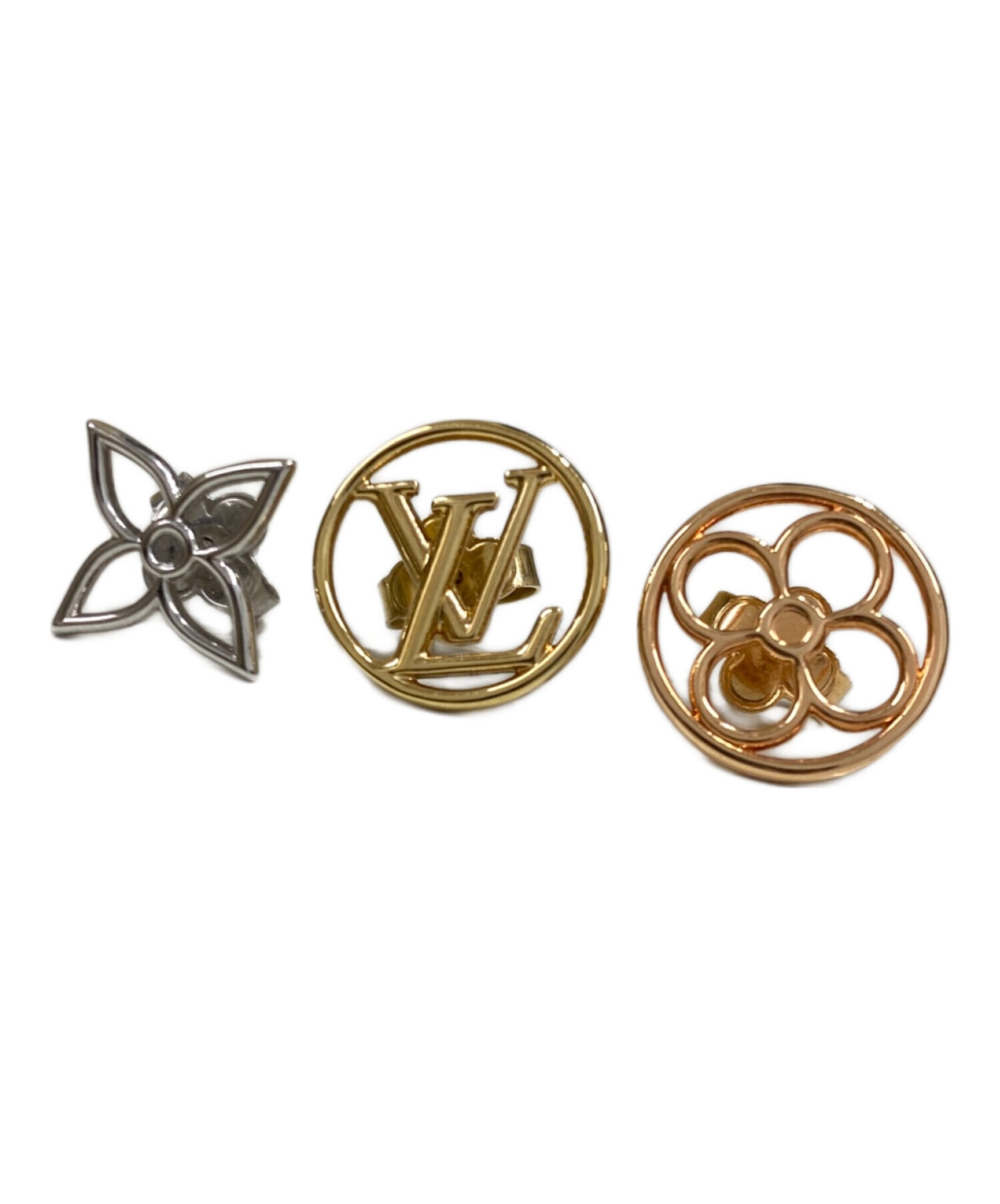 中古・古着通販】LOUIS VUITTON (ルイ ヴィトン) ピアス・LV レース