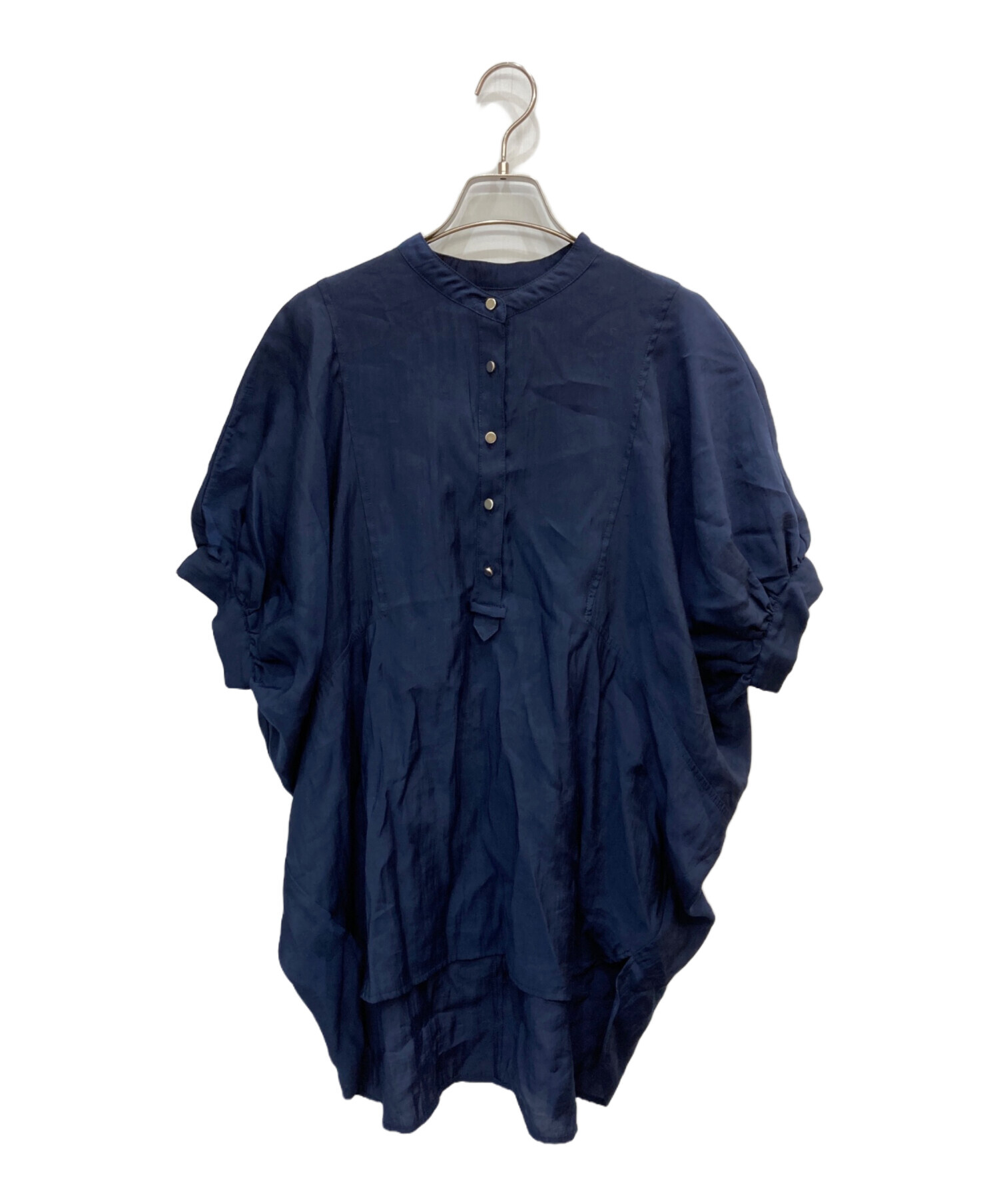 中古・古着通販】BEARDSLEY (ビアズリー) ギャザードルマンブラウス