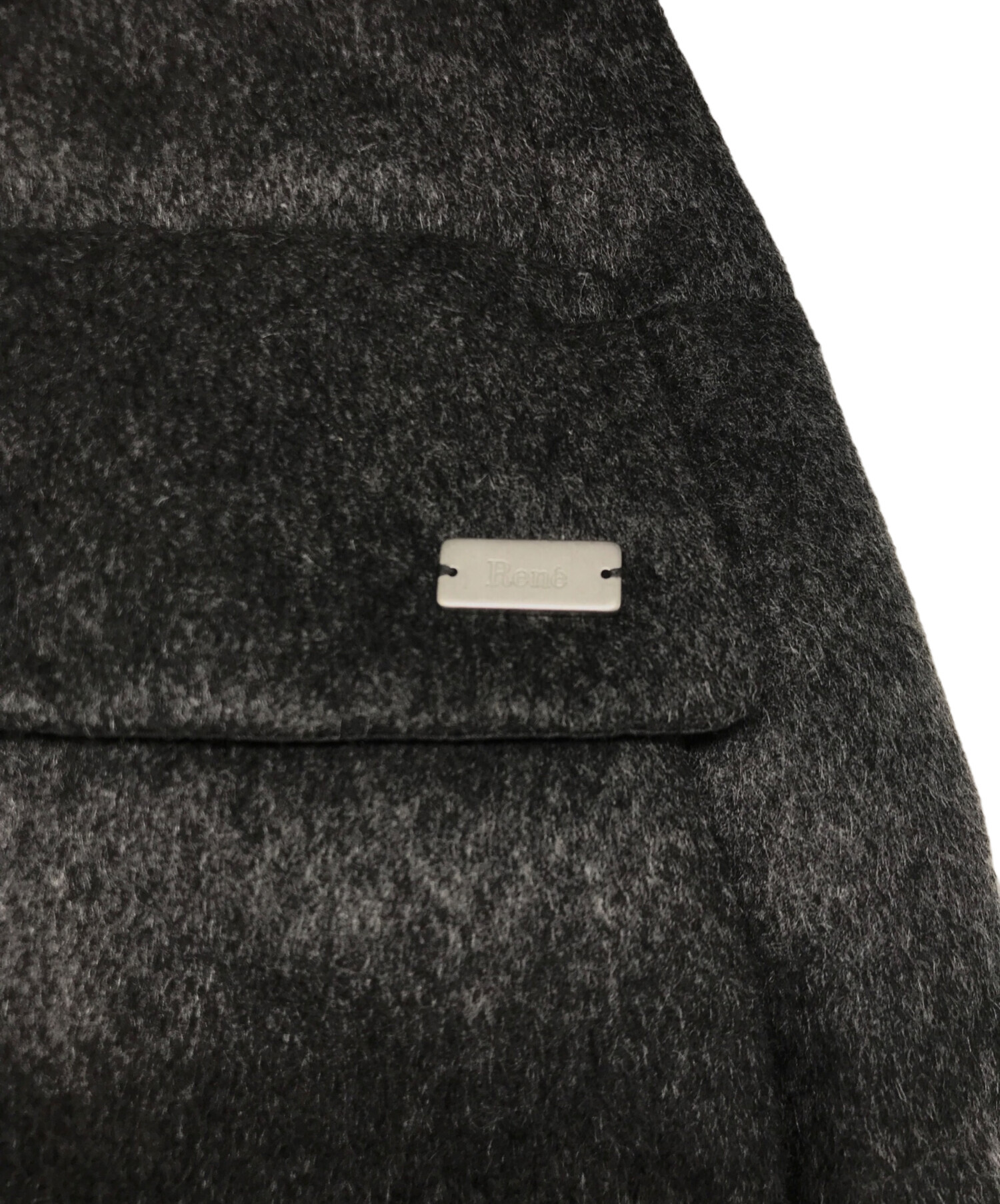 中古・古着通販】Rene (ルネ) ダブルジップカシミヤダウンコート