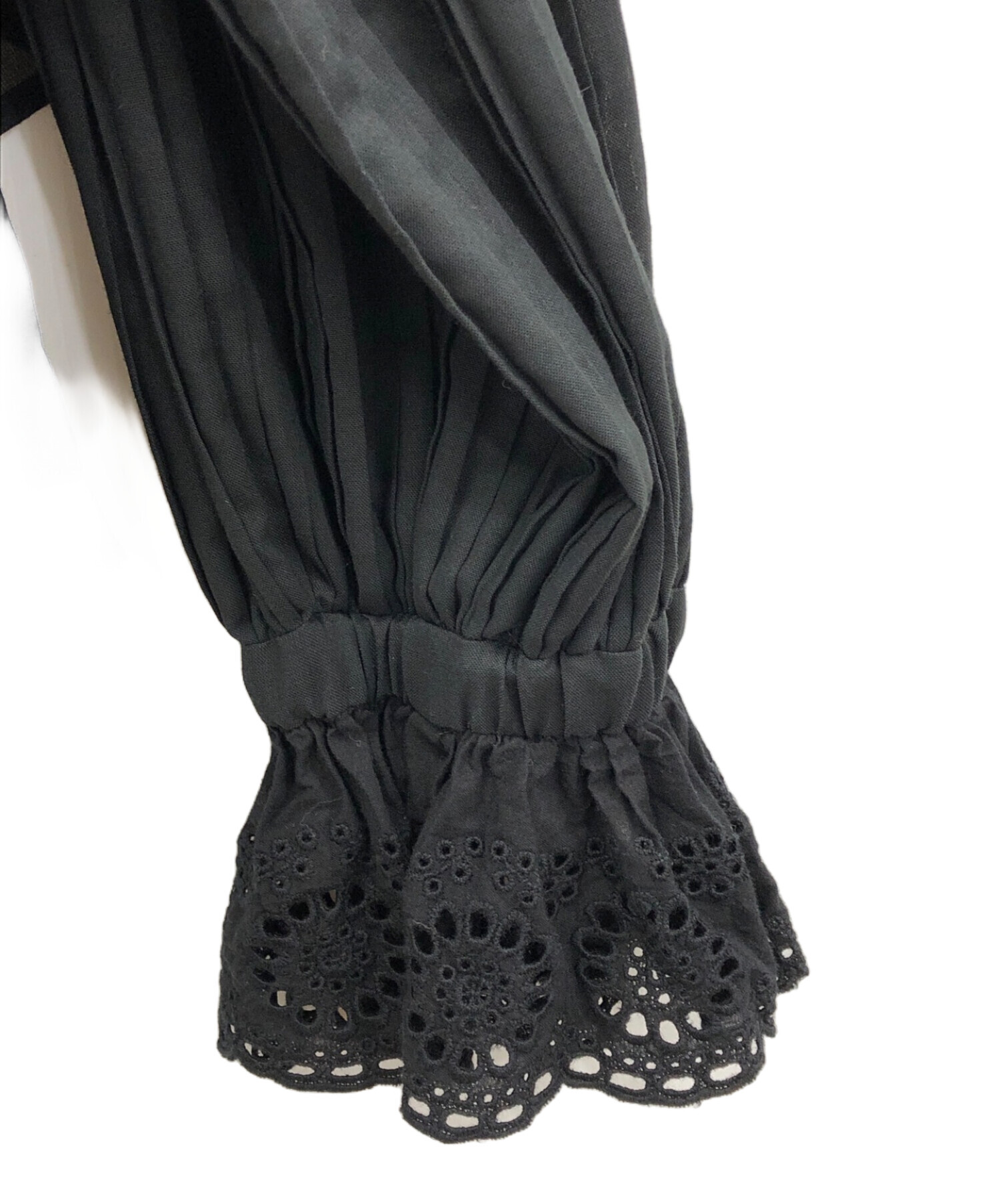 中古・古着通販】rosy monster (ロージーモンスター) プリーツブラウス