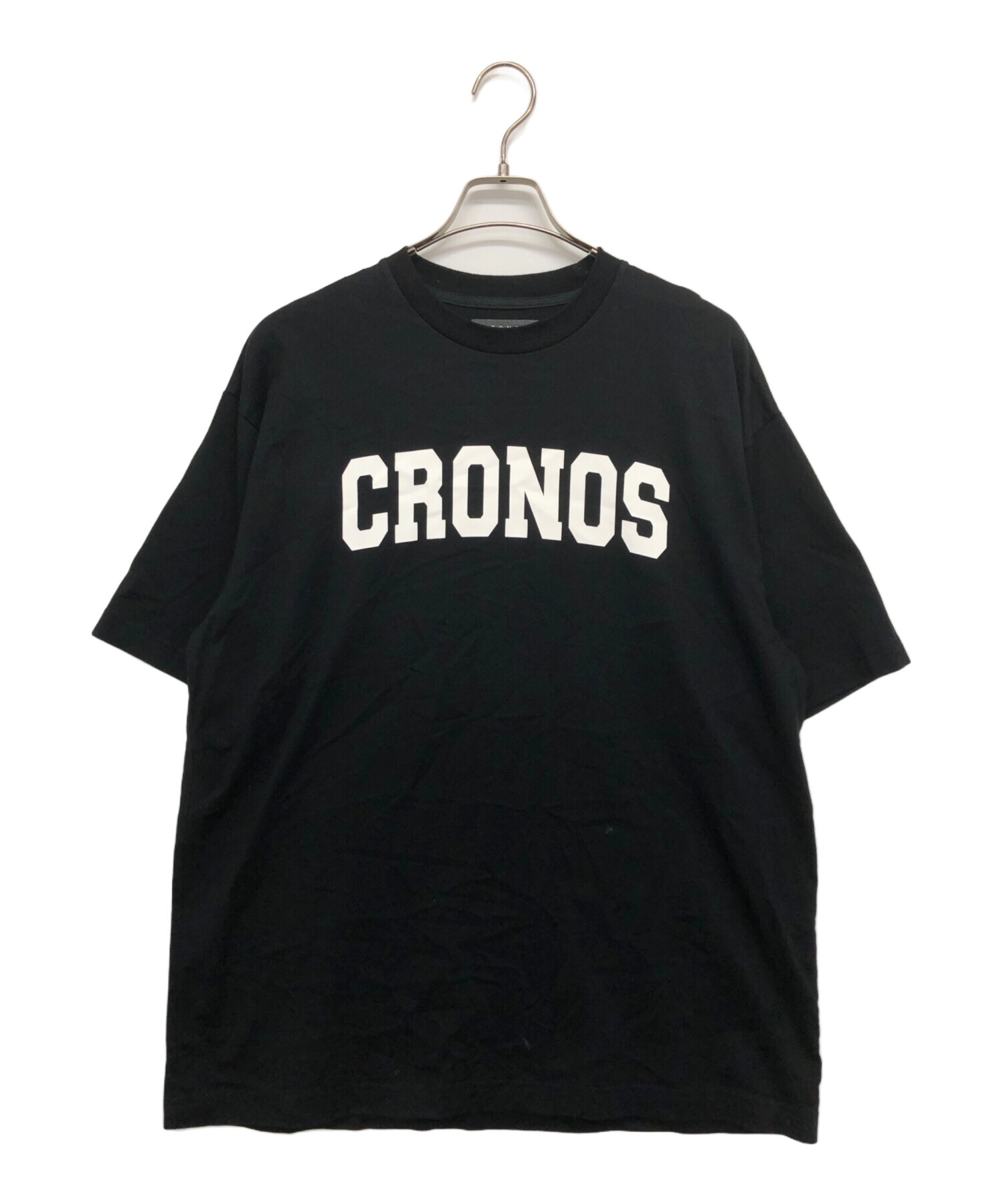 中古・古着通販】CRONOS (クロノス) FRONT LOGO OVERSIZE T-SHIRT