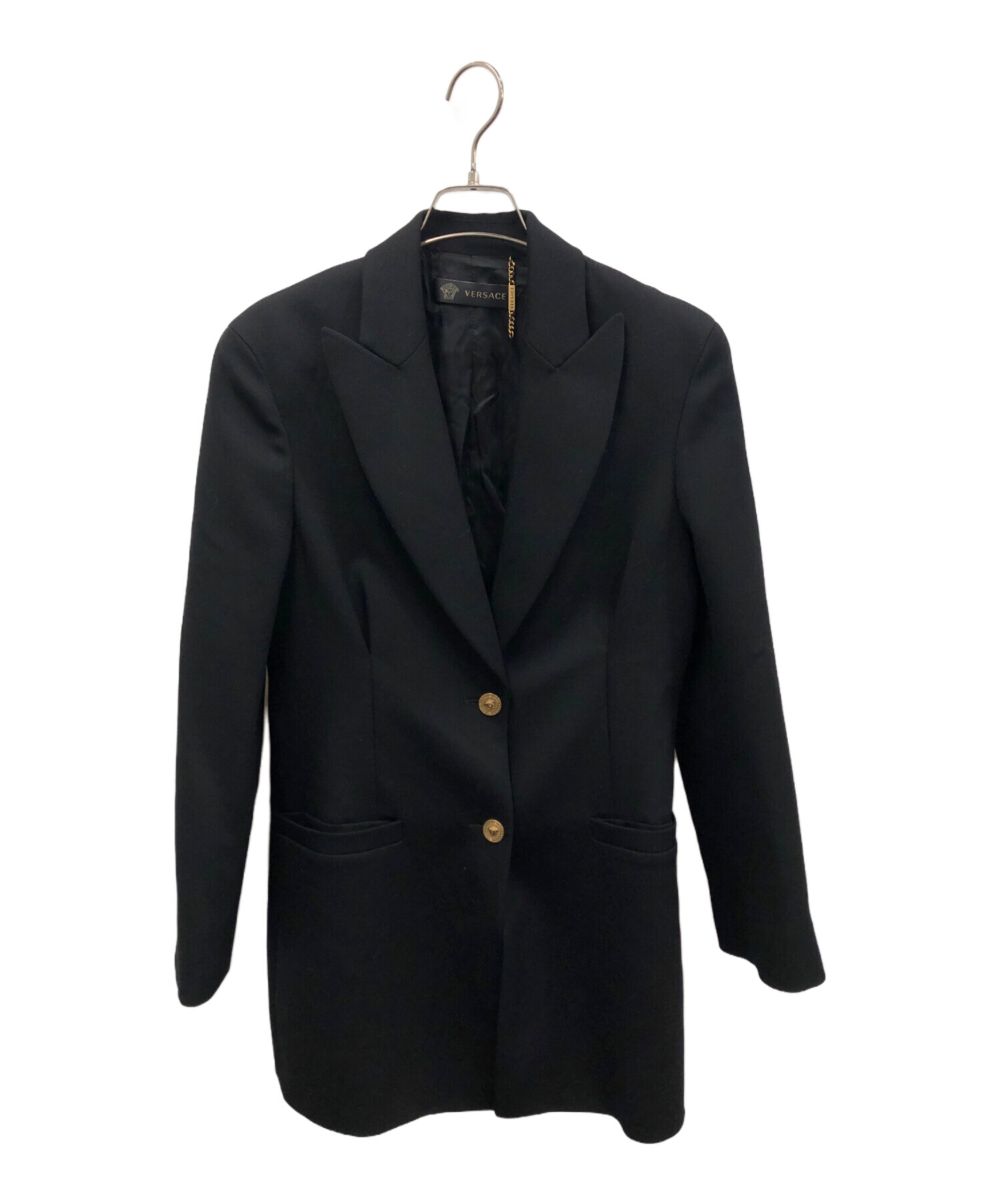 中古・古着通販】VERSACE (ヴェルサーチェ) メデューサ金釦チェスター