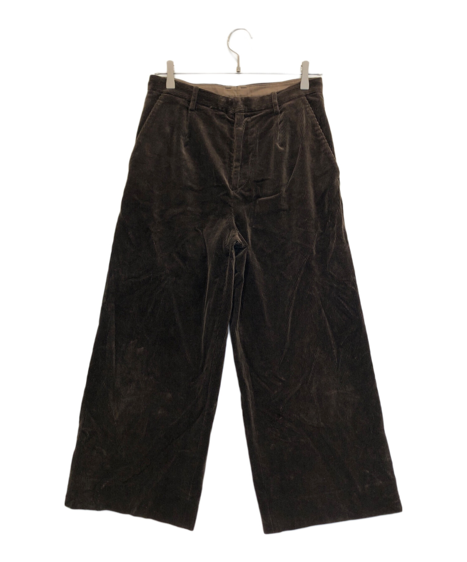 中古・古着通販】AURALEE (オーラリー) コーデュロイパンツ ブラウン