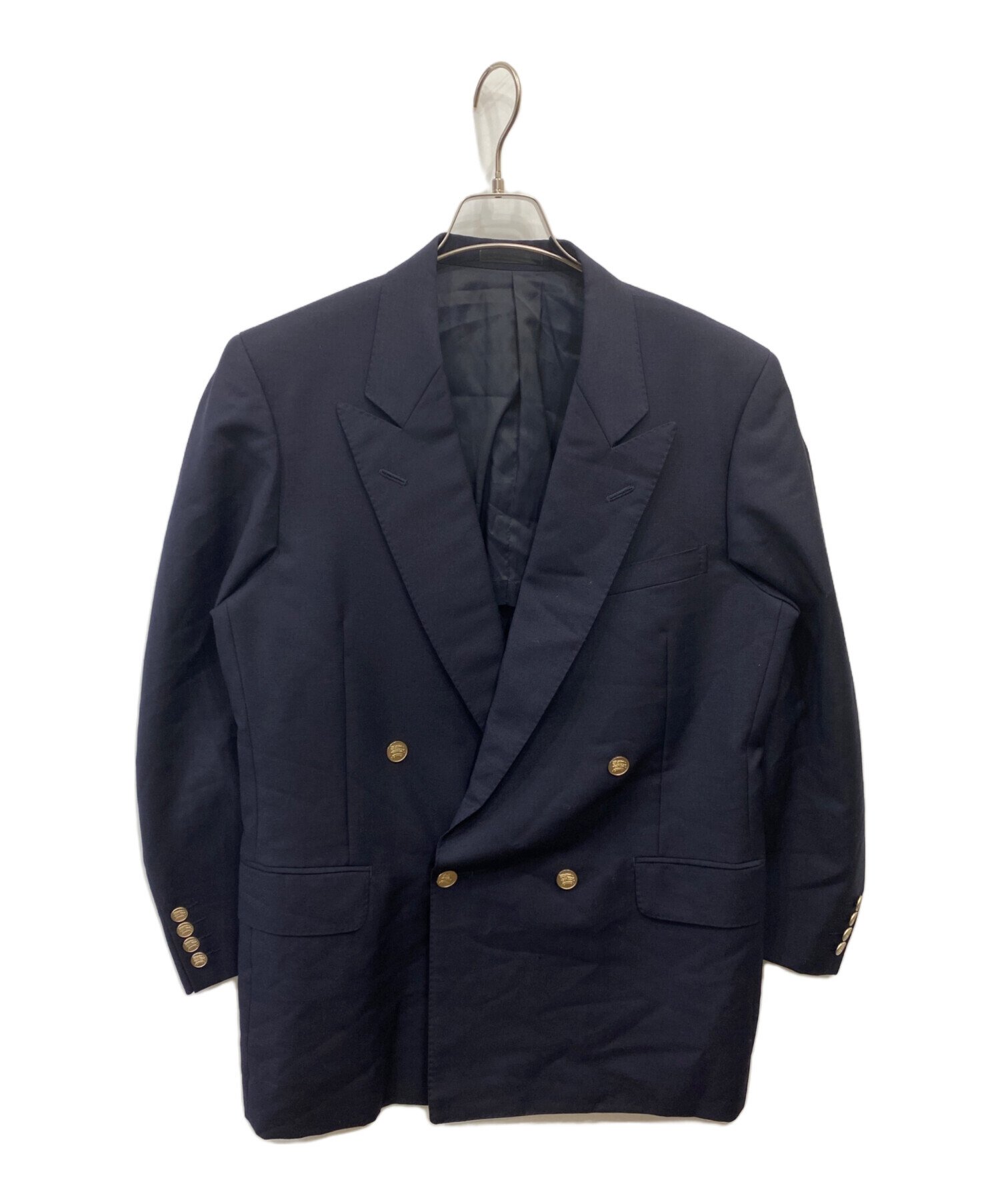 レア】BURBERRYS ヴィンテージ 金ボタン 紺ブレザー M レア】BURBERRYS