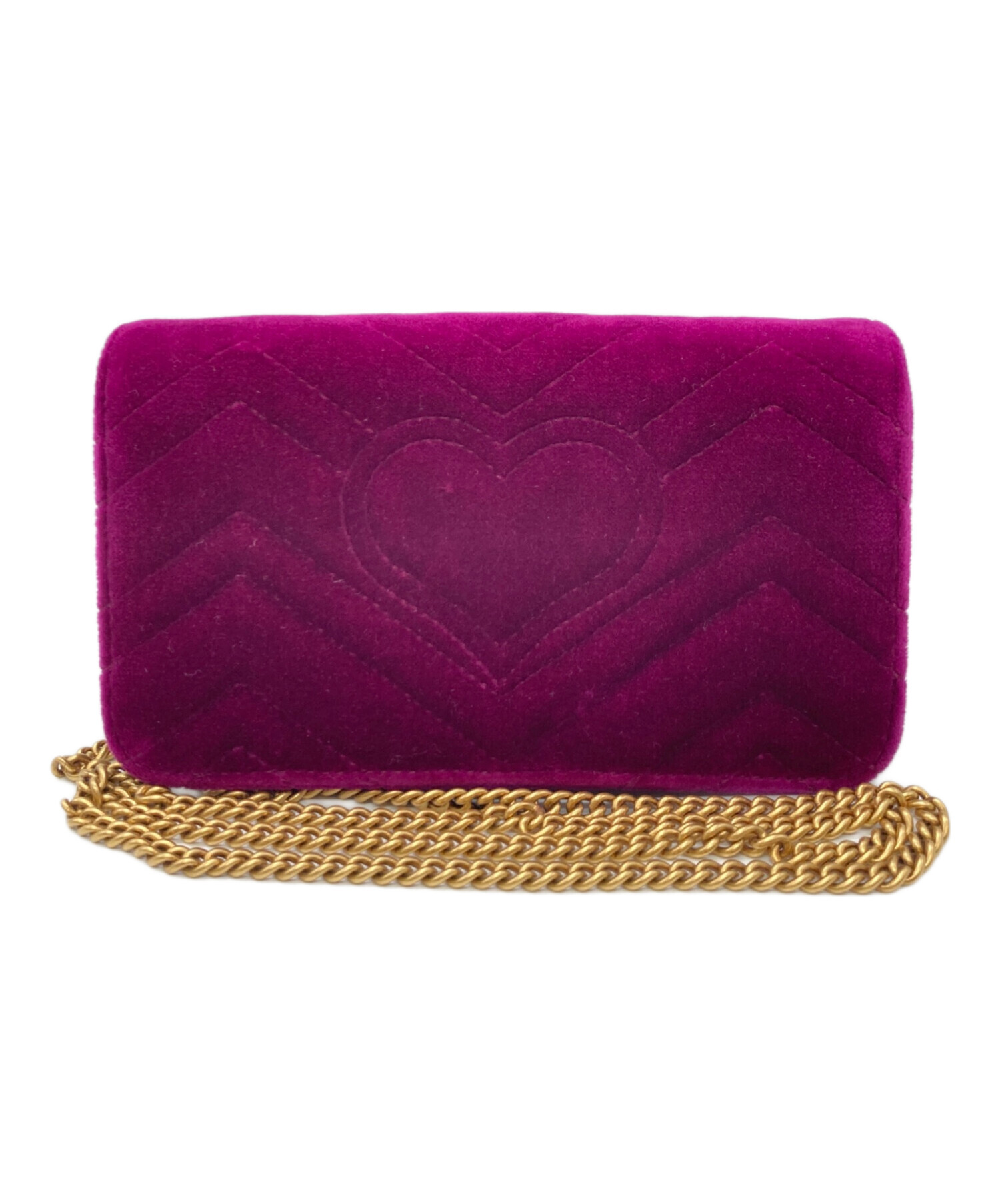 中古・古着通販】GUCCI (グッチ) ベロアGGマーモント ベルベット