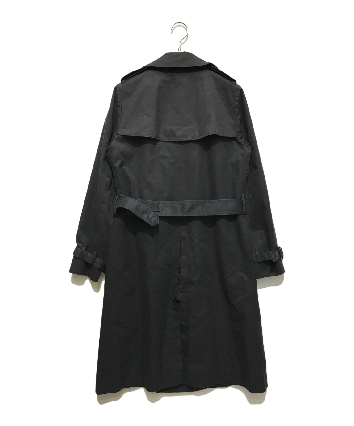 中古・古着通販】HYKE (ハイク) ライナー付トレンチコート ブラック