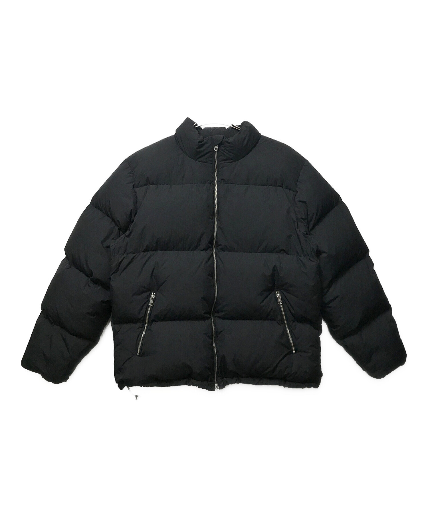 中古・古着通販】stussy (ステューシー) DOWN PUFFER NYLON ブラック