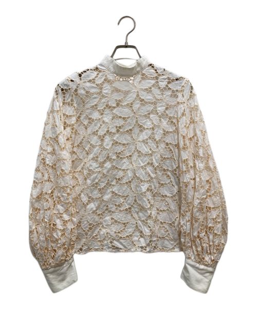 中古・古着通販】FUMIE=TANAKA (フミエタナカ) レースアームギャザー