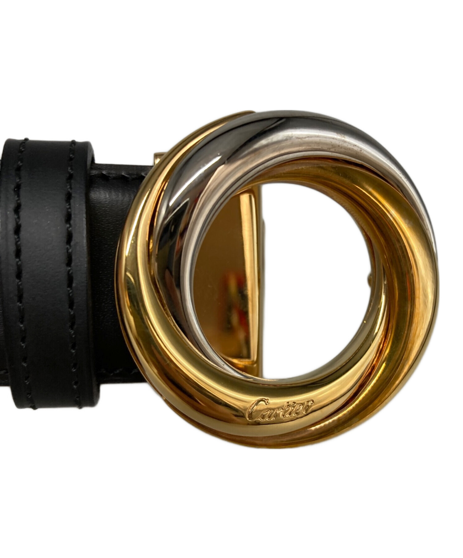 中古・古着通販】Cartier (カルティエ) トリニティバックルベルト