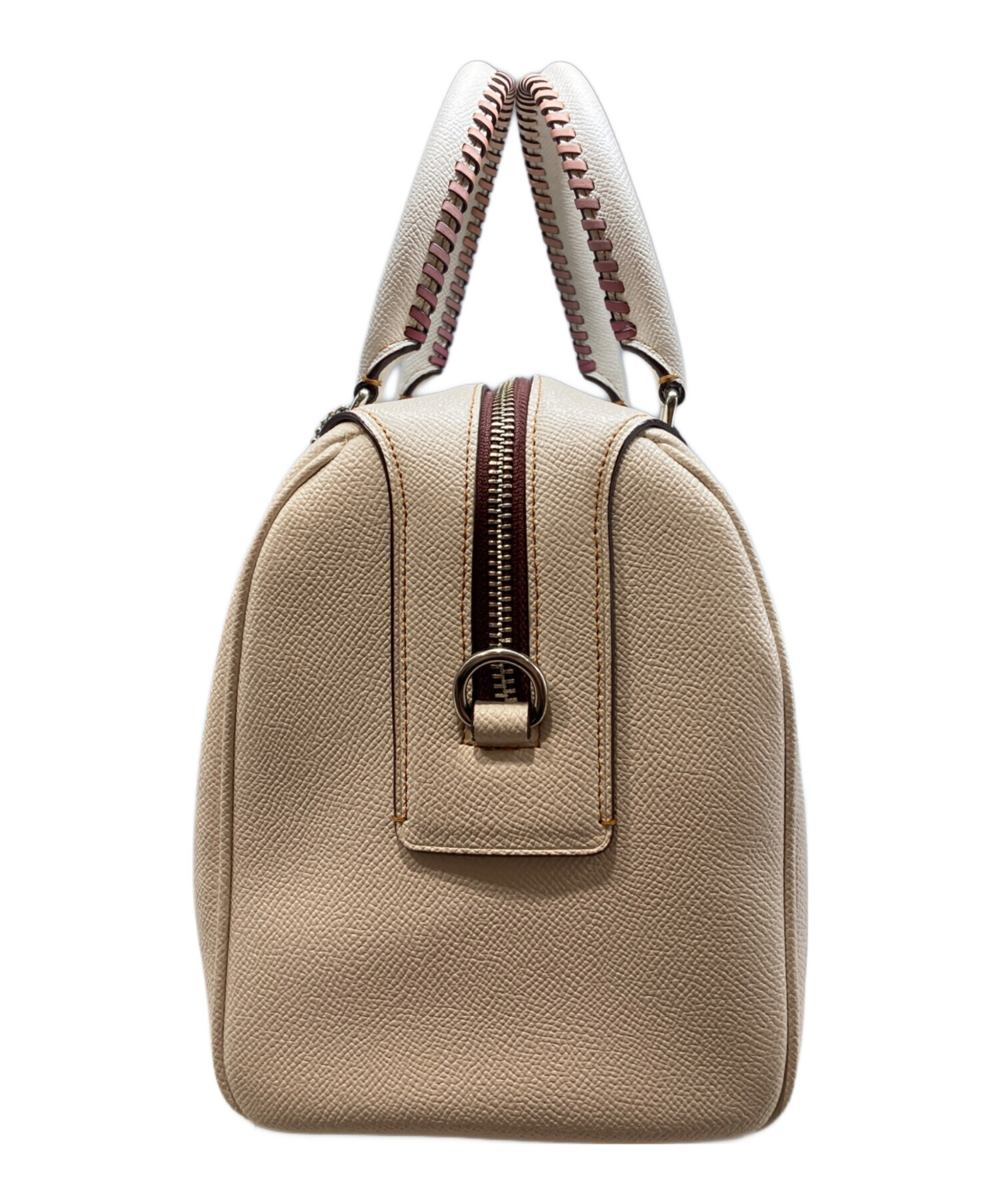 中古・古着通販】COACH (コーチ) 2WAYミニボストンバッグ ホワイト