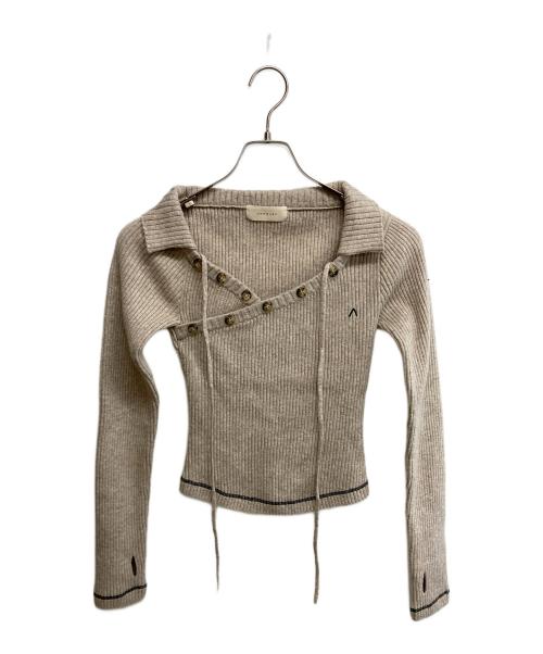 中古・古着通販】ANDMARY (アンドマリー) Anita button knit tops