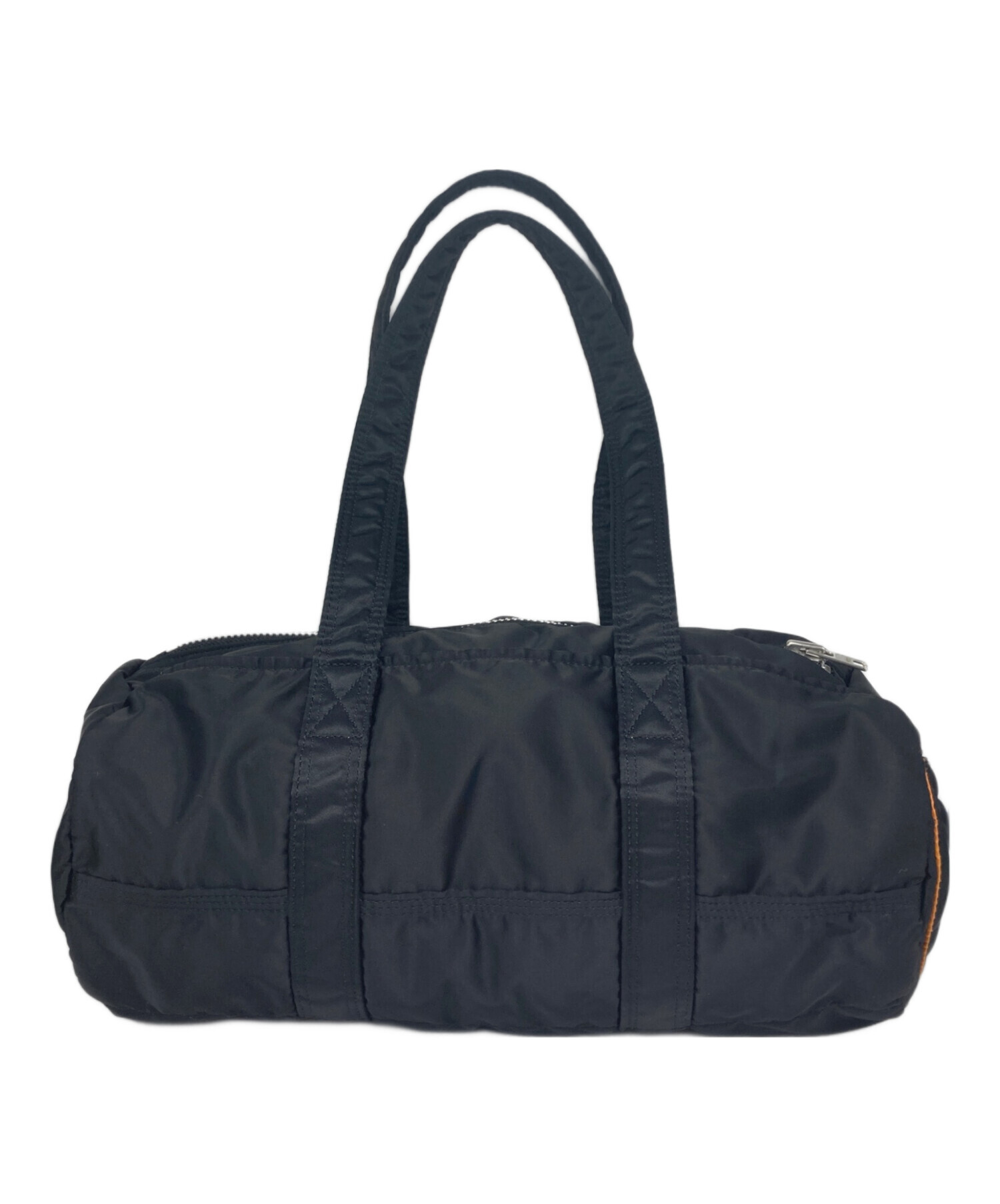 中古・古着通販】PORTER (ポーター) タンカードラムバッグ ブラック