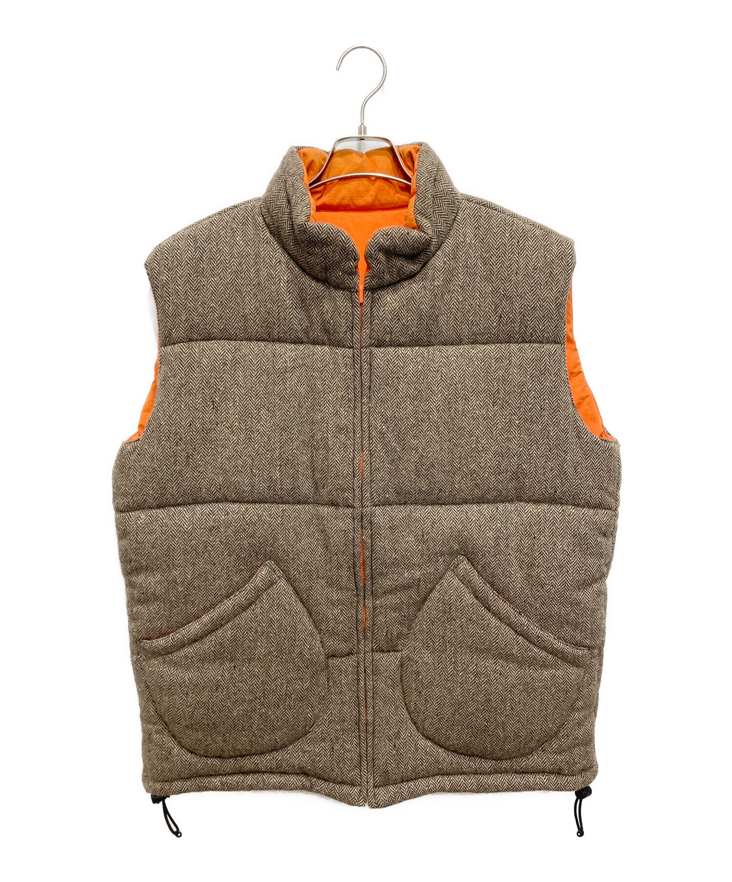 中古・古着通販】stussy (ステューシー) リバーシブルダウンベスト