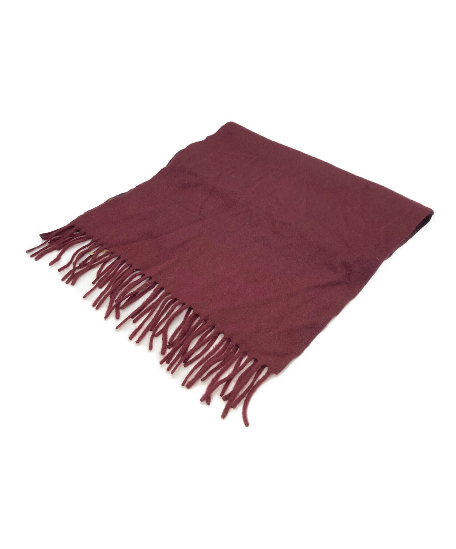 中古・古着通販】LORO PIANA (ロロピアーナ) カシミヤマフラー レッド