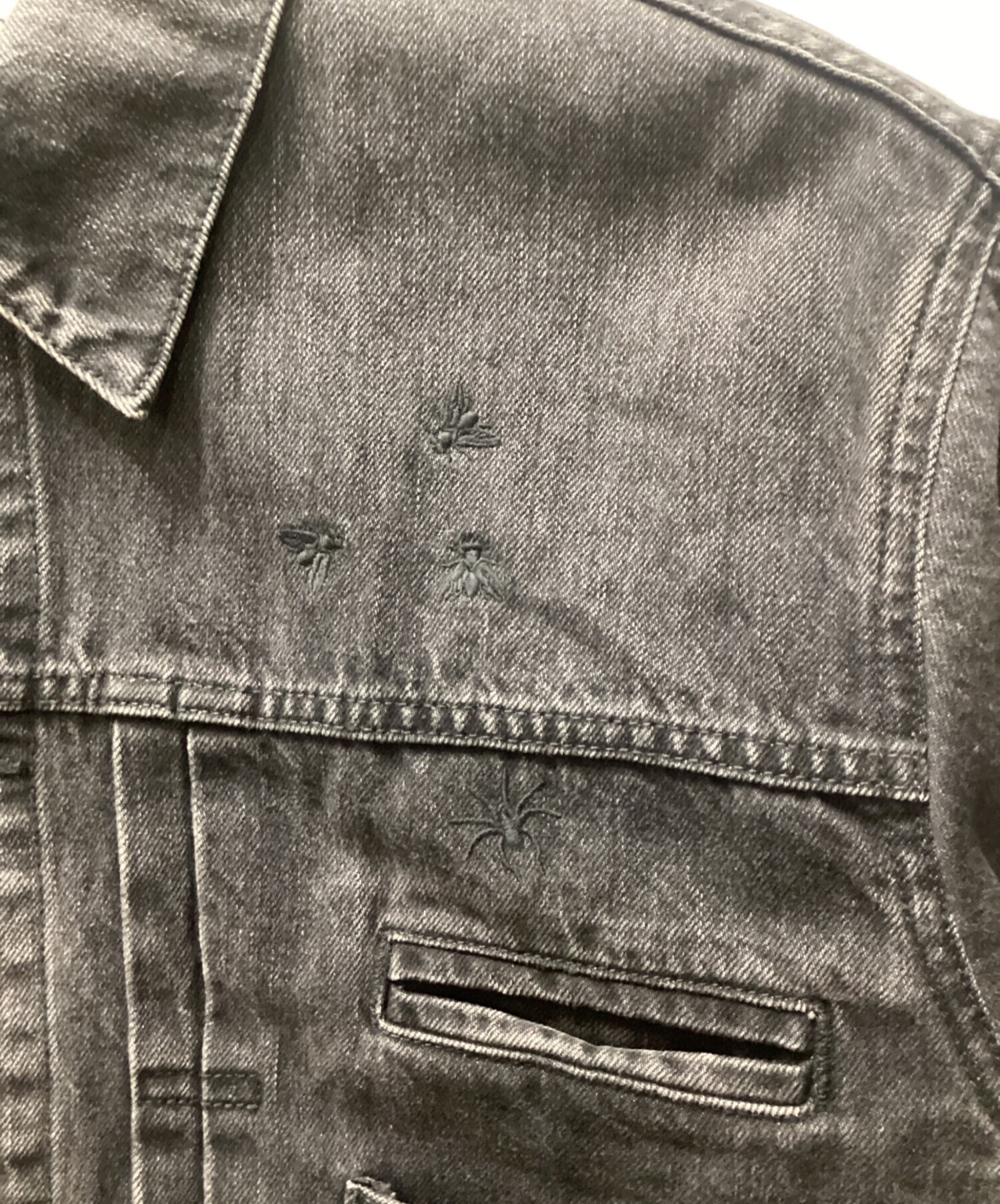 中古・古着通販】UNDERCOVER (アンダーカバー) 刺繍デニムジャケット