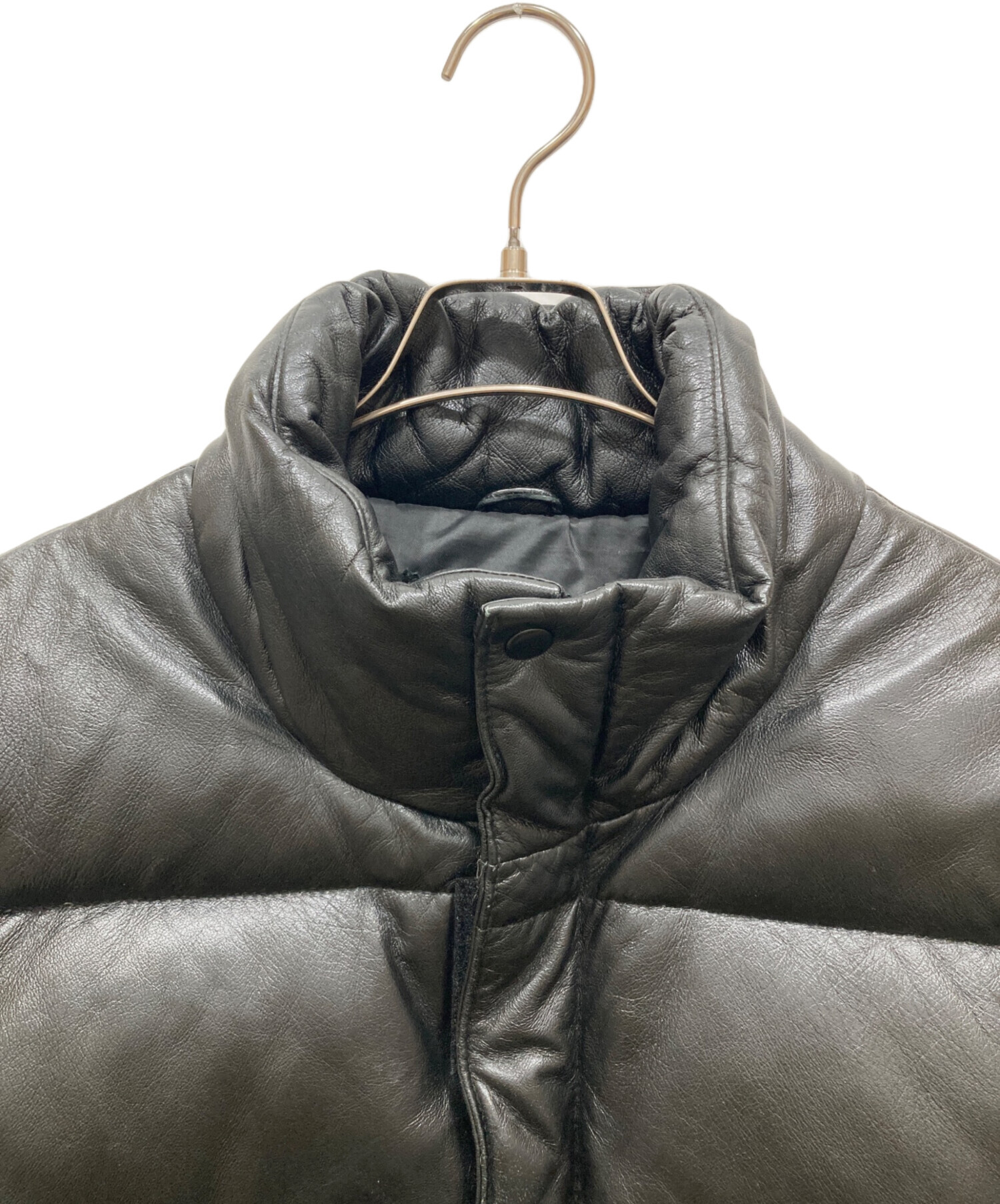 中古・古着通販】AVIREX (アヴィレックス) ラムレザーダウンジャケット