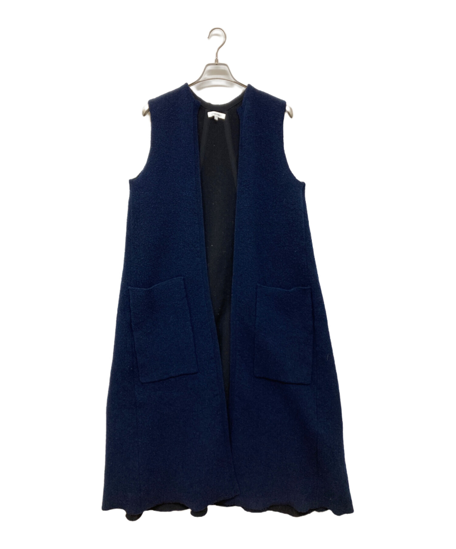 中古・古着通販】MADISON BLUE (マディソンブルー) ジレ ネイビー