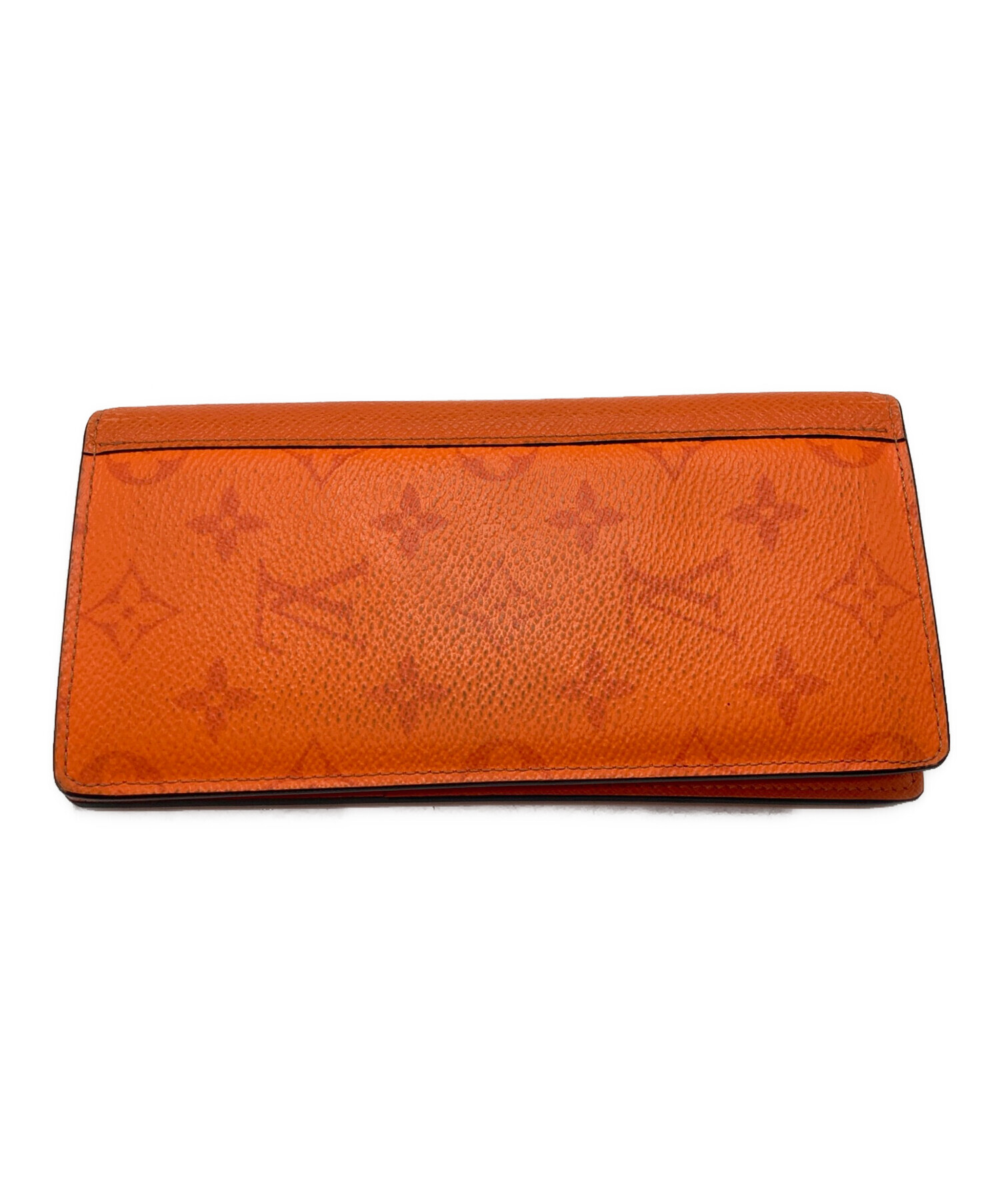 中古・古着通販】LOUIS VUITTON (ルイ ヴィトン) 長財布 オレンジ