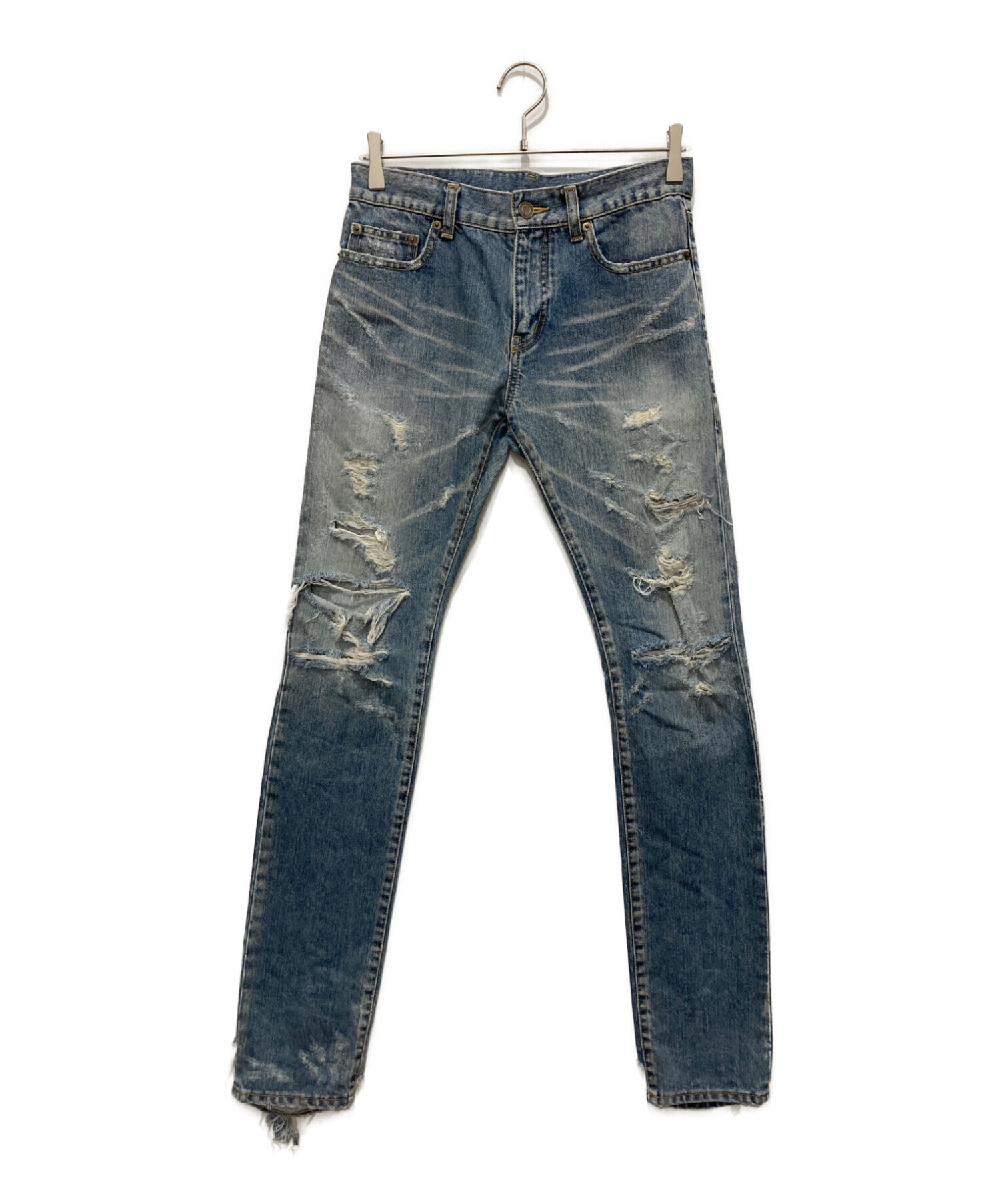 中古・古着通販】Saint Laurent Paris (サンローランパリ) デストロイ