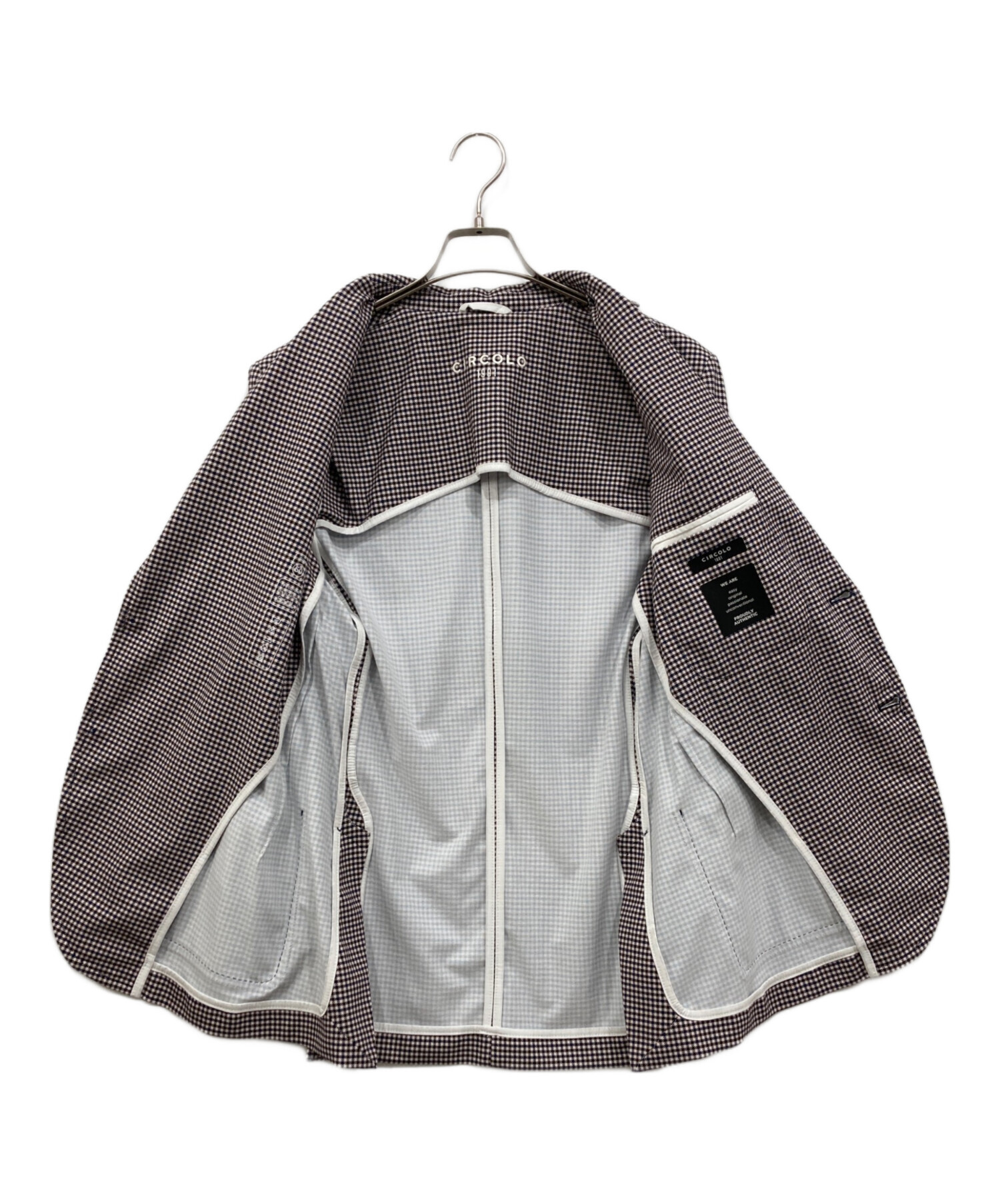 中古・古着通販】CIRCOLO 1901 (チルコロ1901) houndstooth jacket